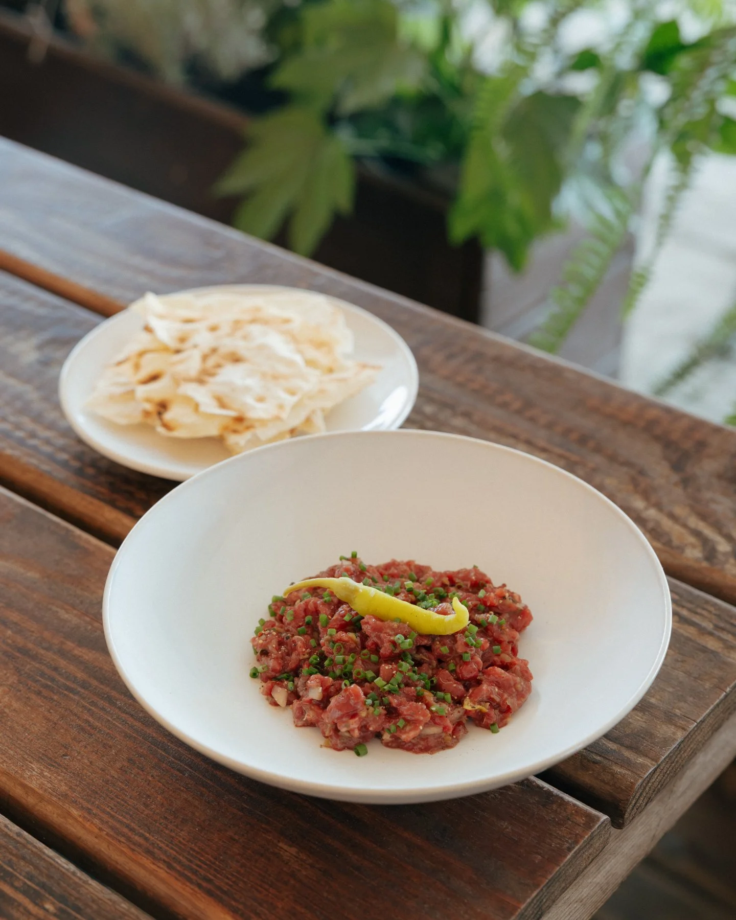 El nostre Steak Tartar cl&agrave;ssic, un plat que ens acompanya des dels inicis 🍴

#92restaurant #costabrava #platjadaro #steaktartar
