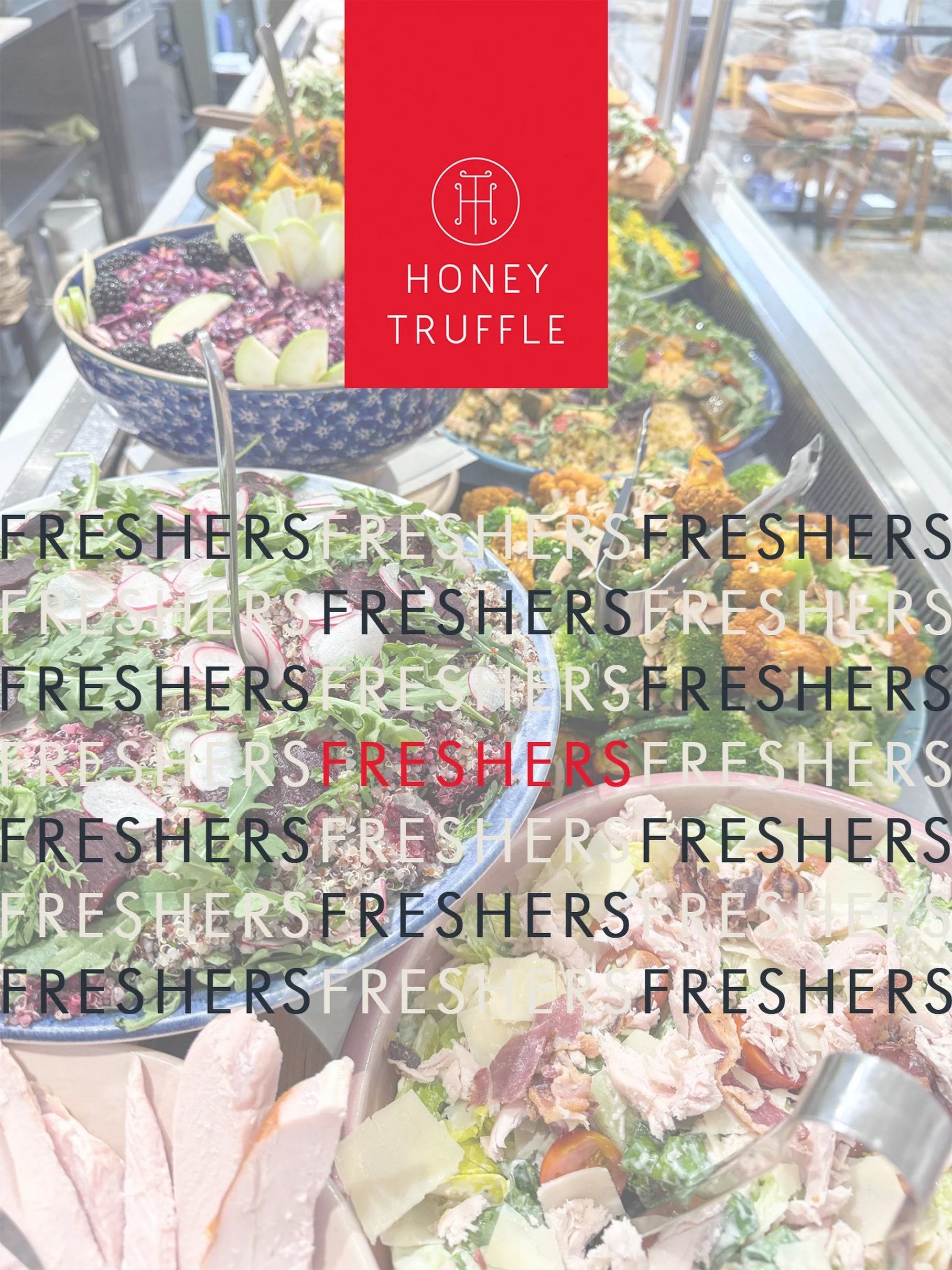 Welcome, Freshers! 10% off all year round with your student card at Honey Truffle ❤️ Eat well, Eat wise, and be a &lsquo;divil&rsquo; sometimes! #HoneyTruffleKitchen