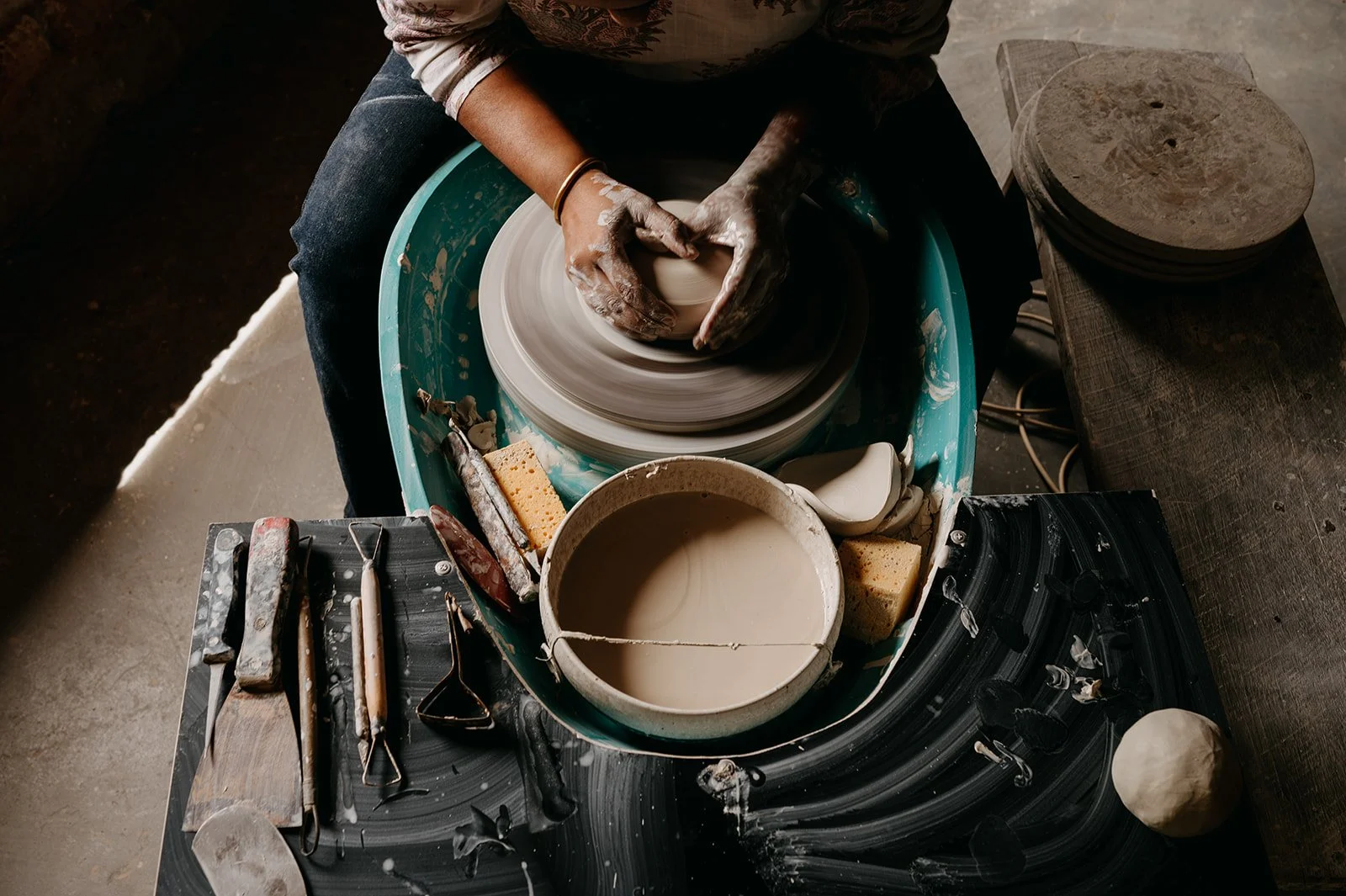 Beginners Pottery Wheel