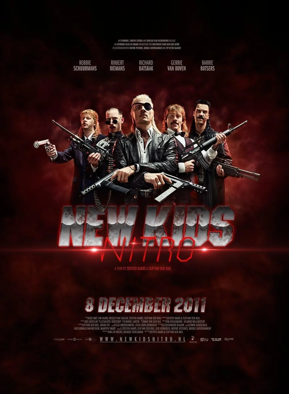 The movie poster for the movie New Kids Nitro