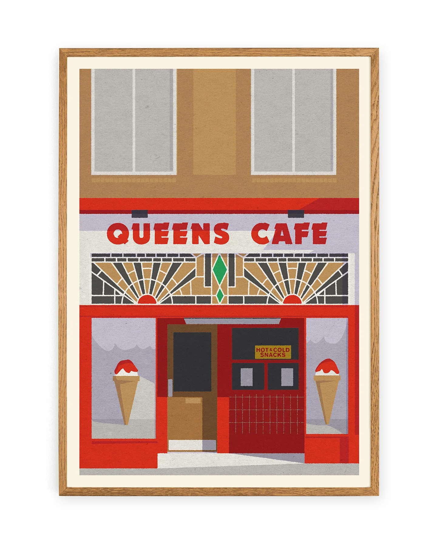 Queens Cafe Print