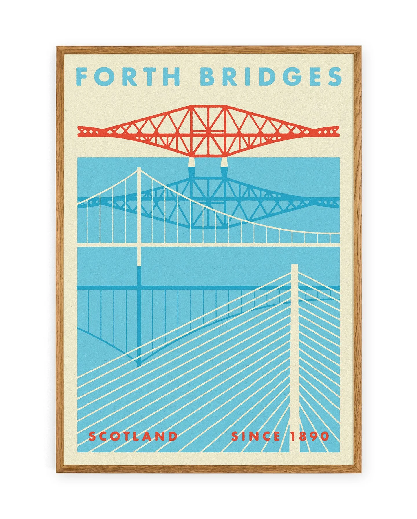 Forth Bridges Print