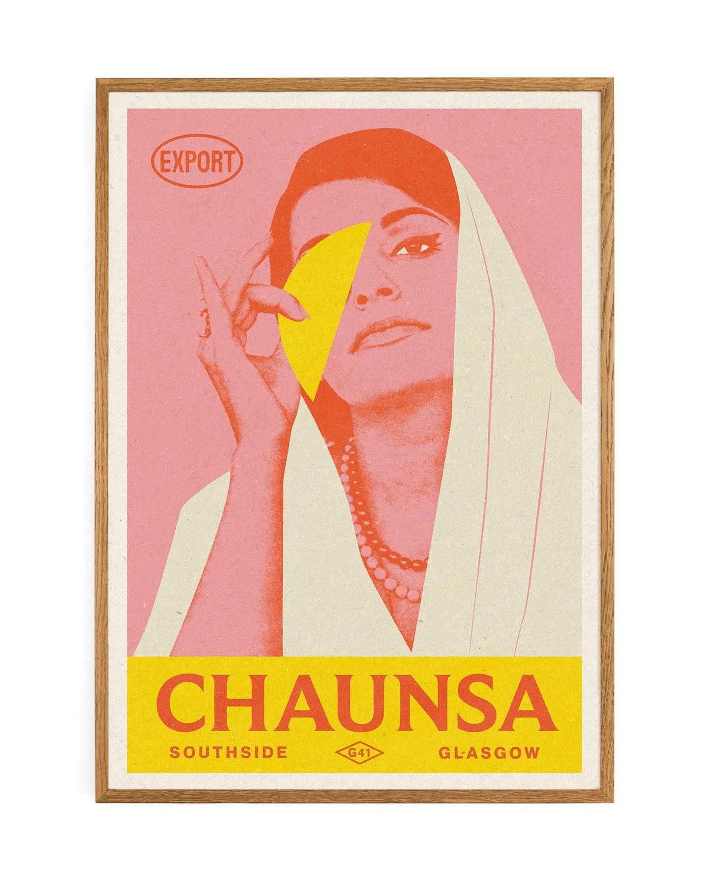 Chaunsa Honey Mangoes Pink Print