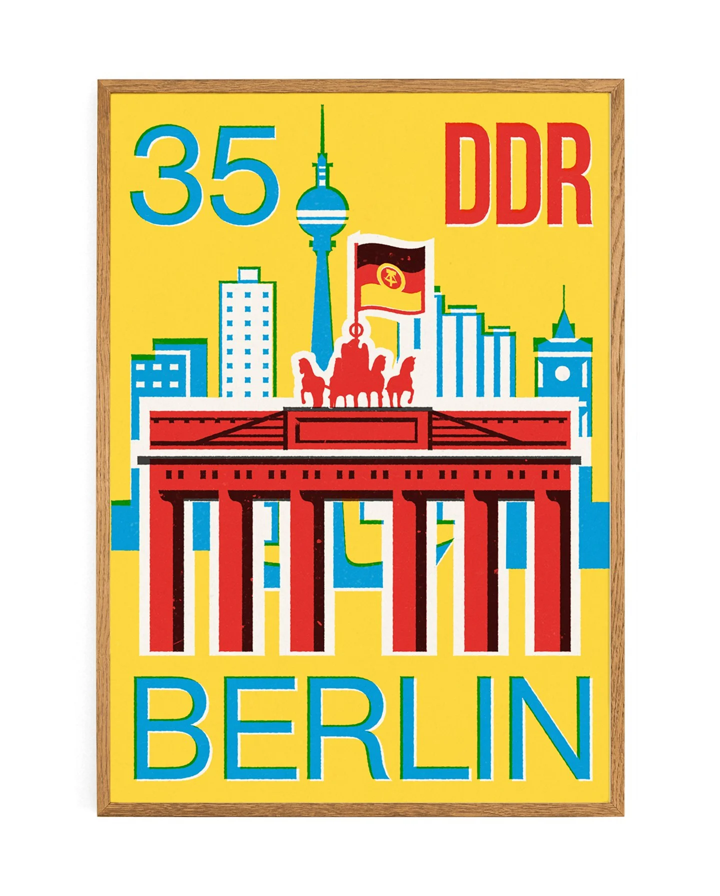 Berlin DDR Print