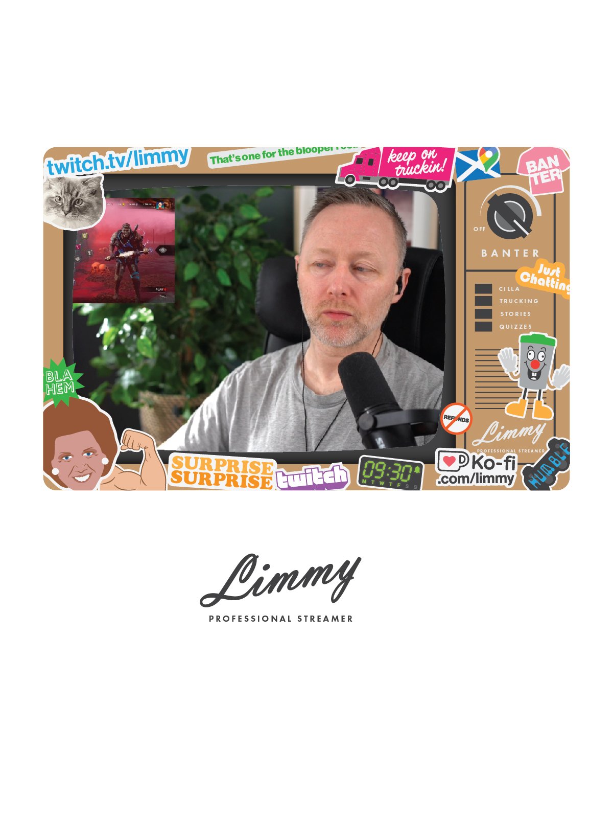 Limmy TV Surround for iPad