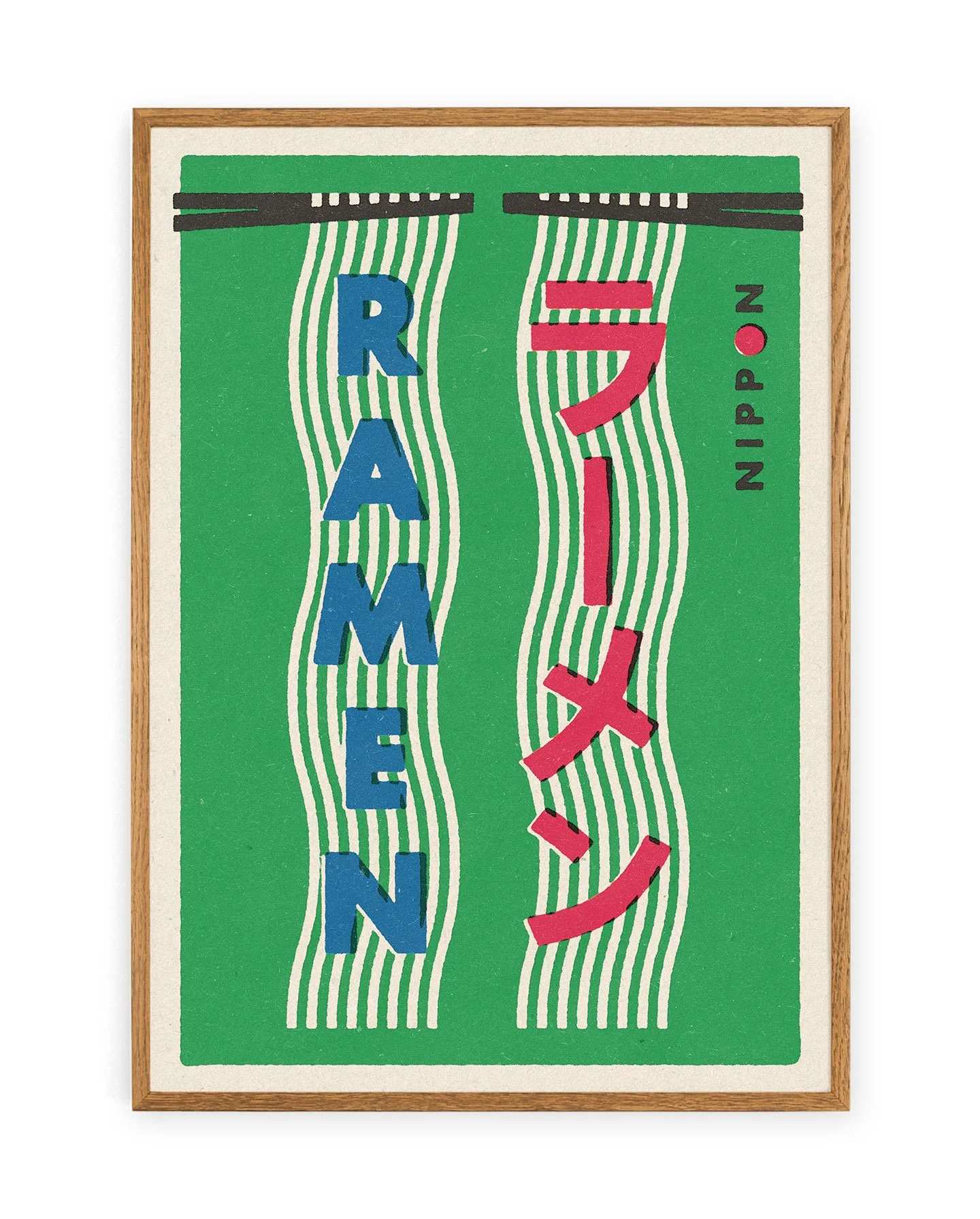 Ramen Japanese Matchbox Print