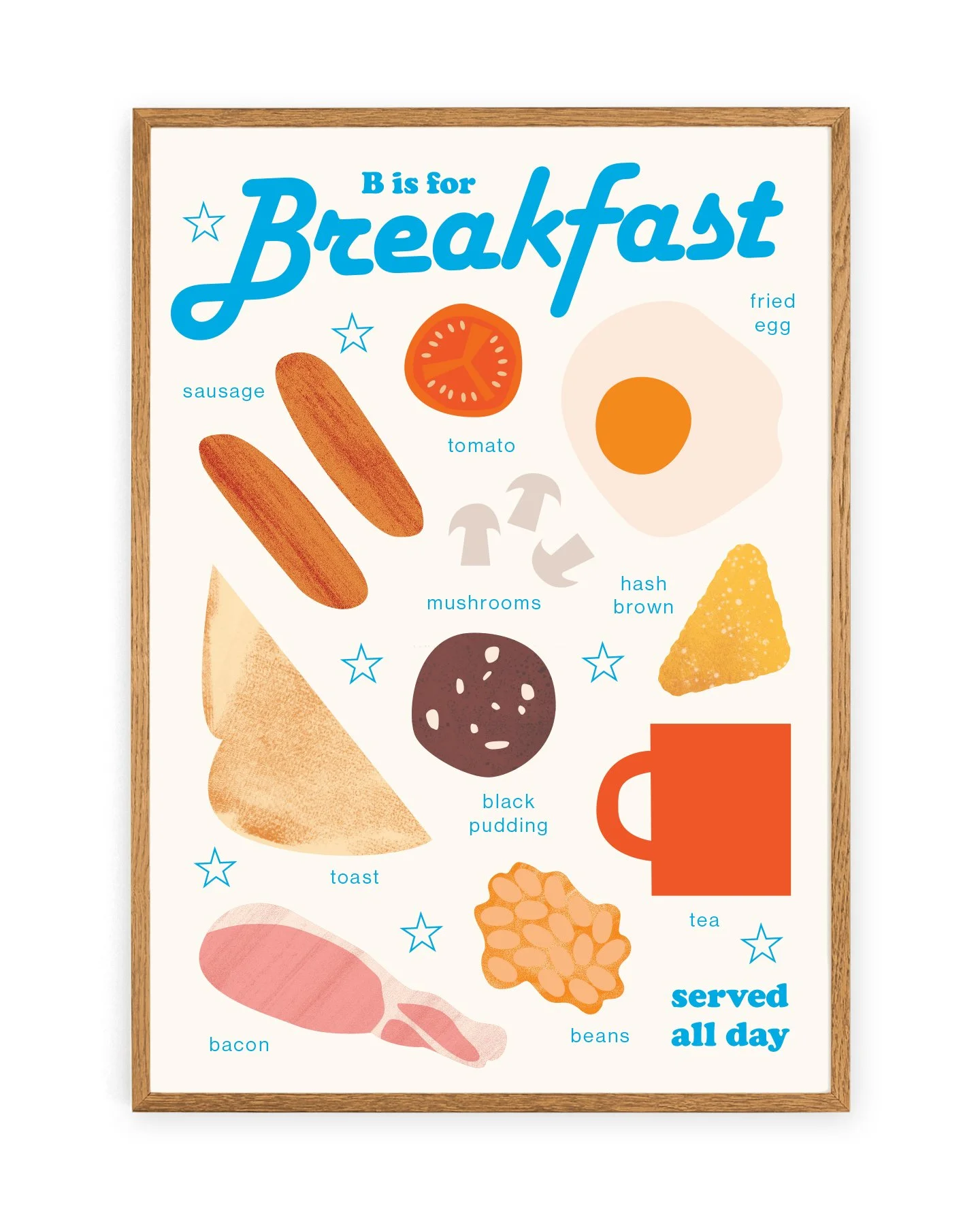 Full English Breakfast Print