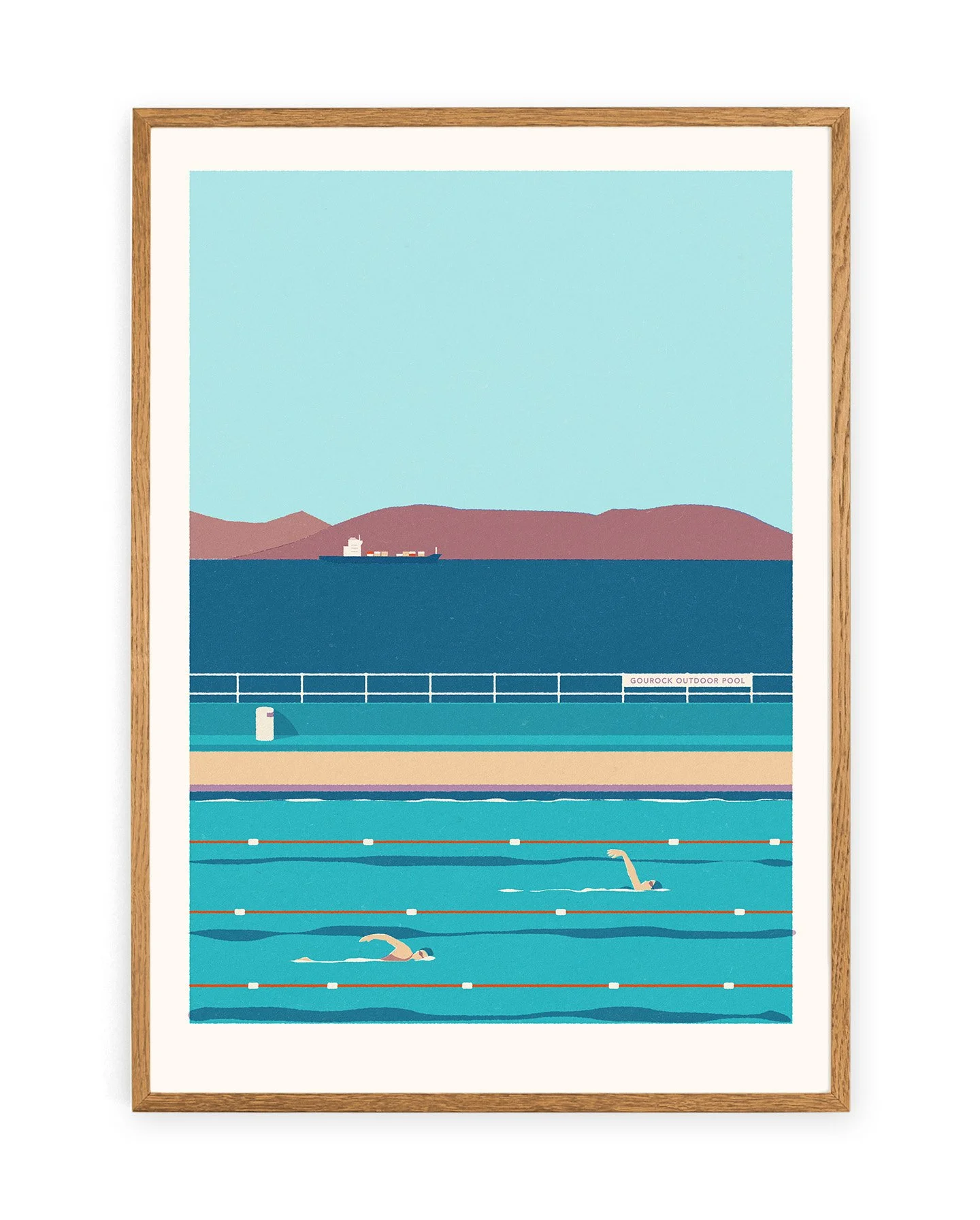 Gourock Pool Print