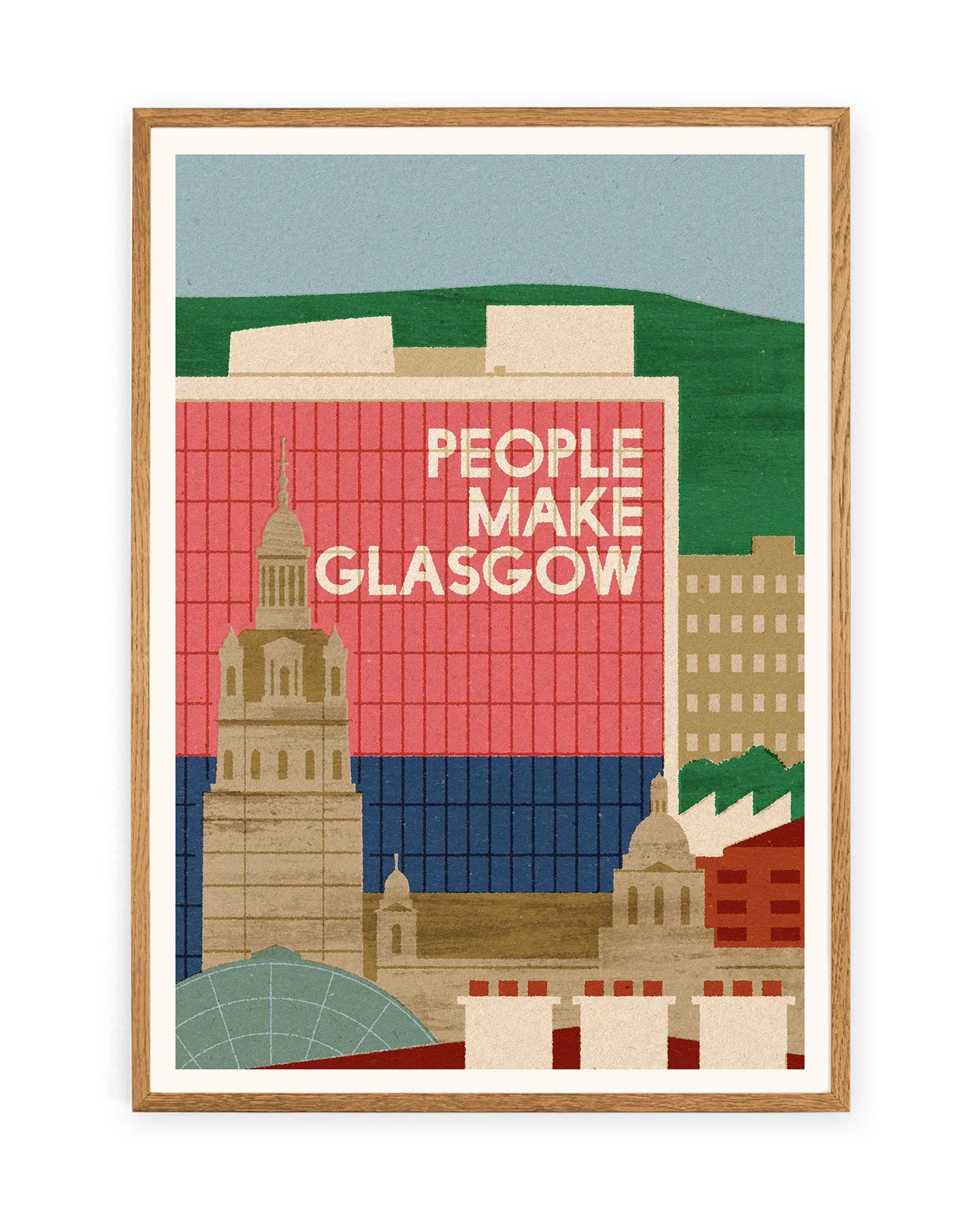 People Make Glasgow Print