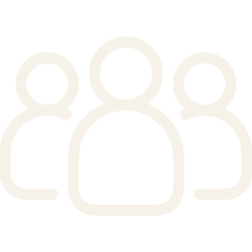 Symbol einer Gruppe von drei Menschen