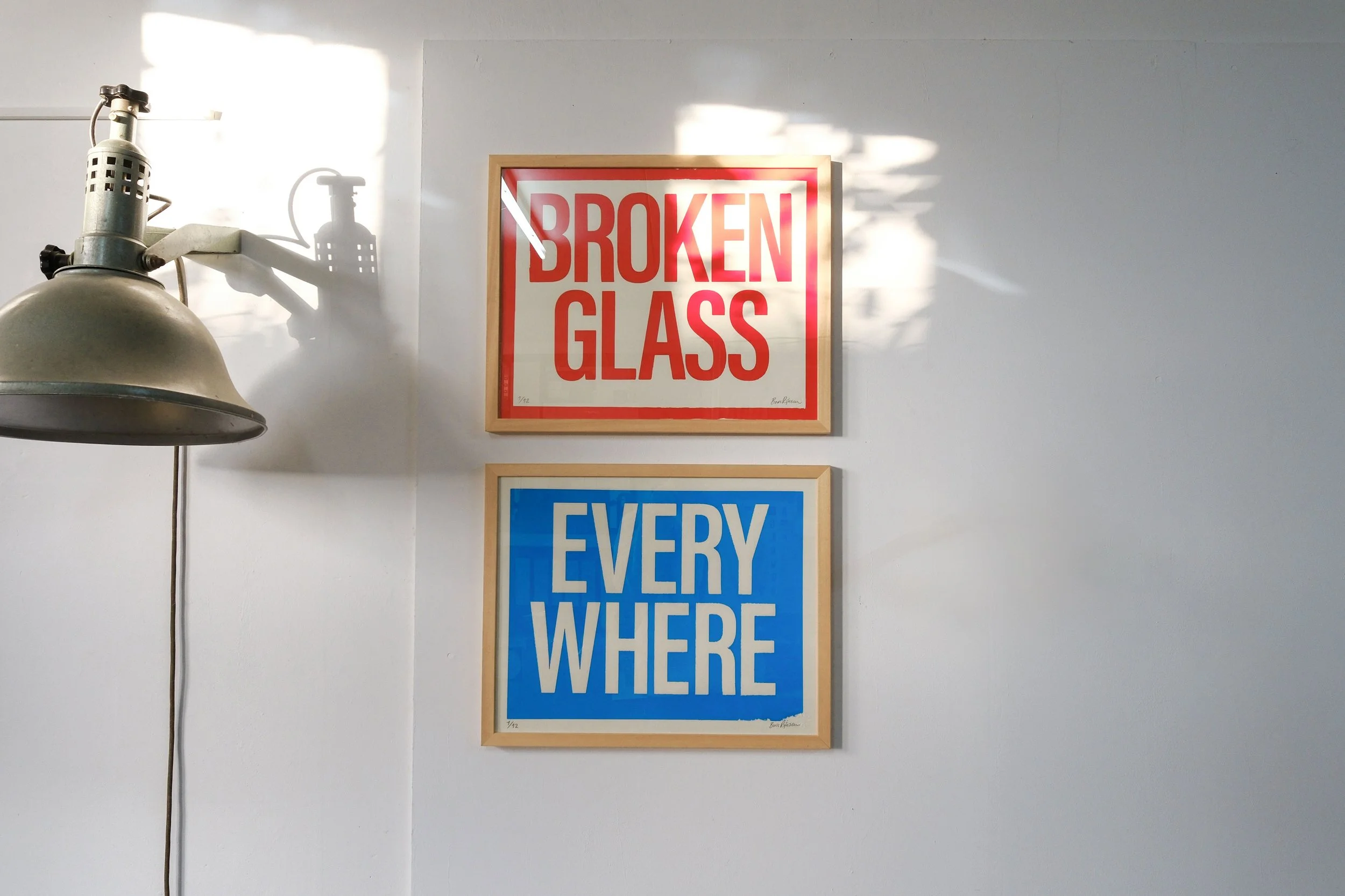 Broken Glass Diptych