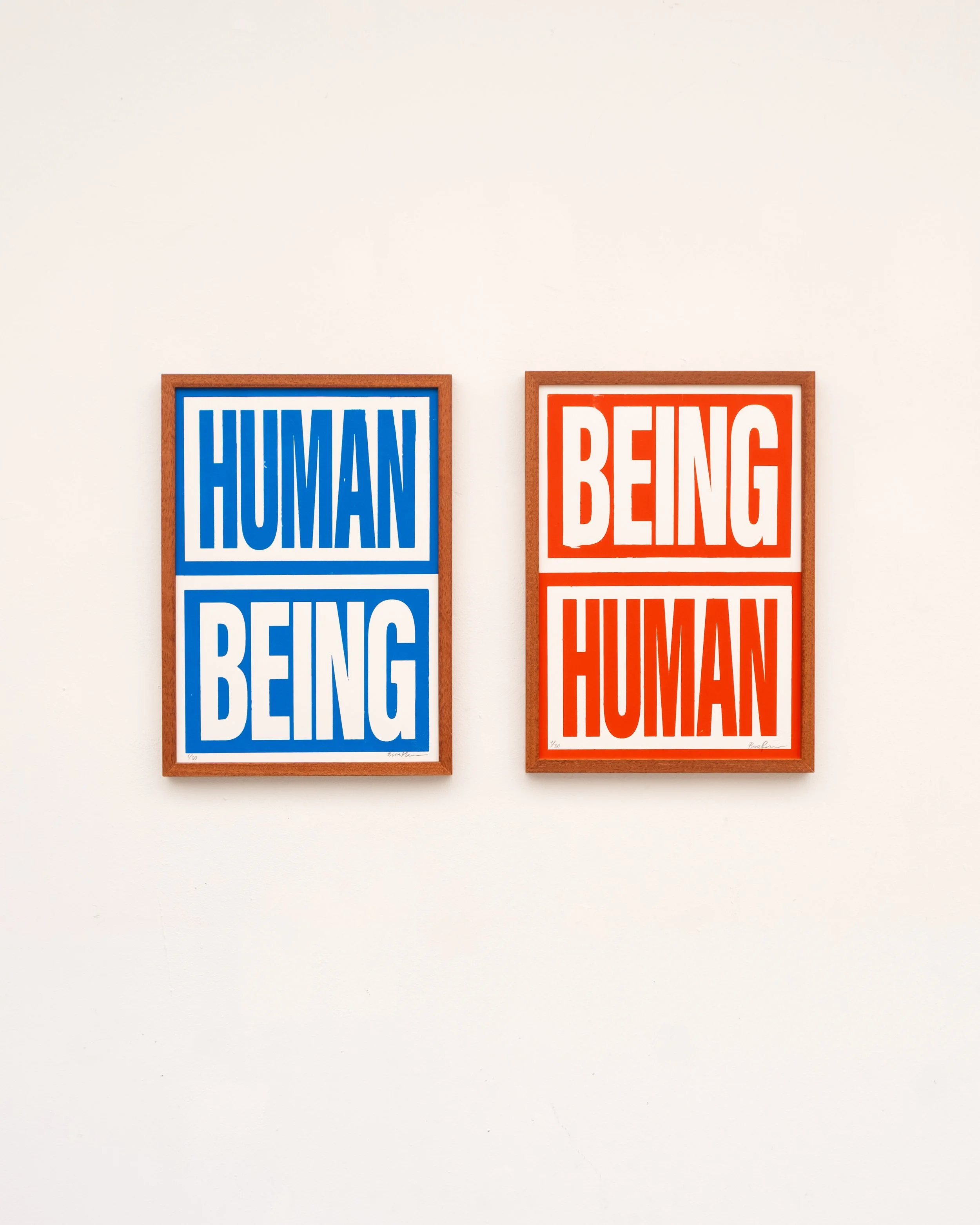 Human Being, Being Human silkscreen