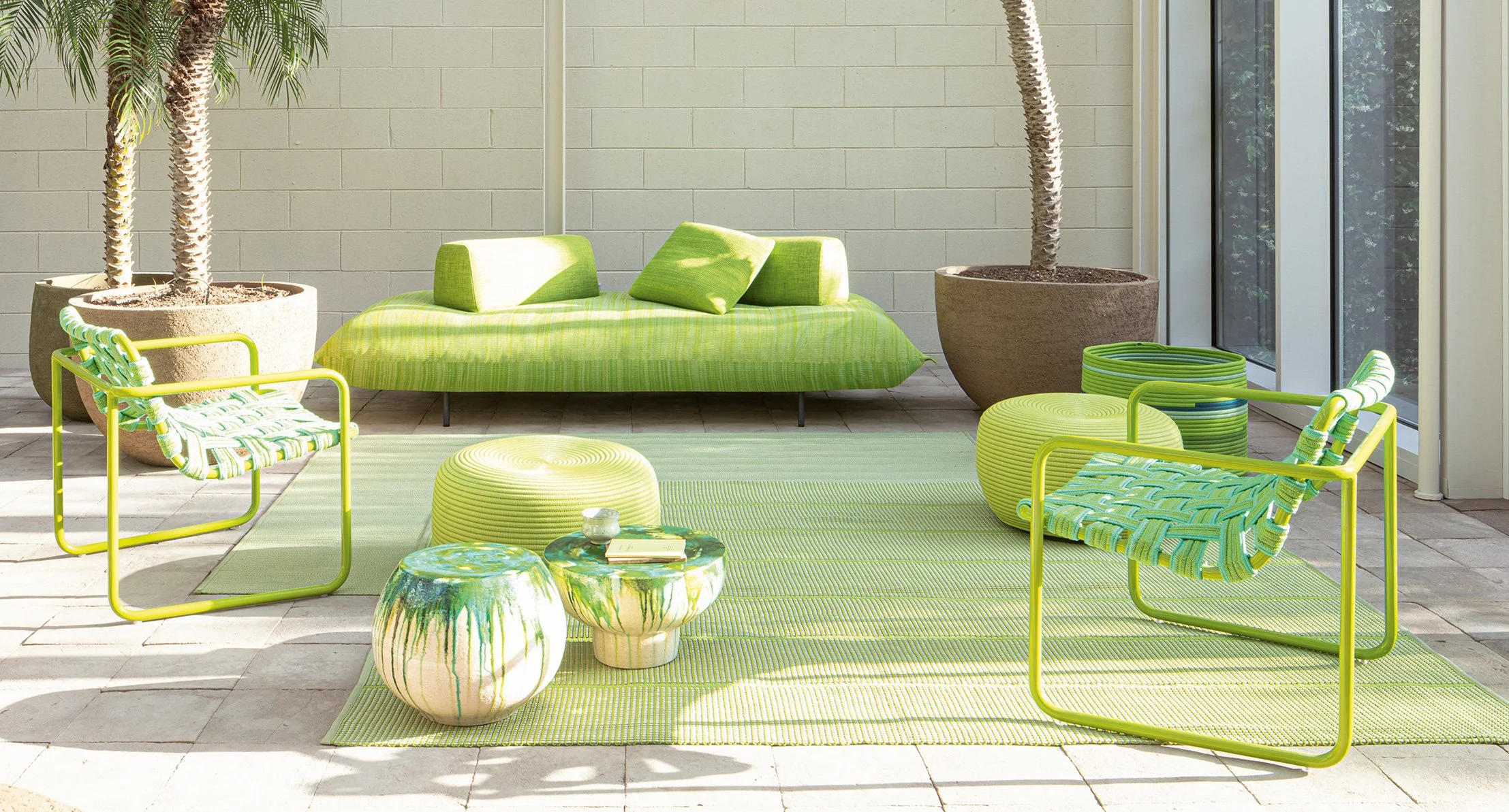 Paola Lenti kolekcia Baleari a Pod sofa