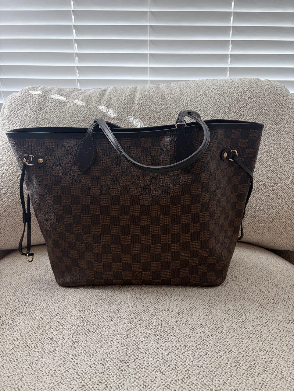 Louis Vuitton Neverfull MM - Damier Ebene 2009