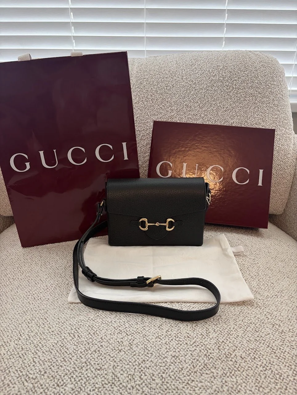 Gucci Horsebit 1955 Small Shoulder Bag