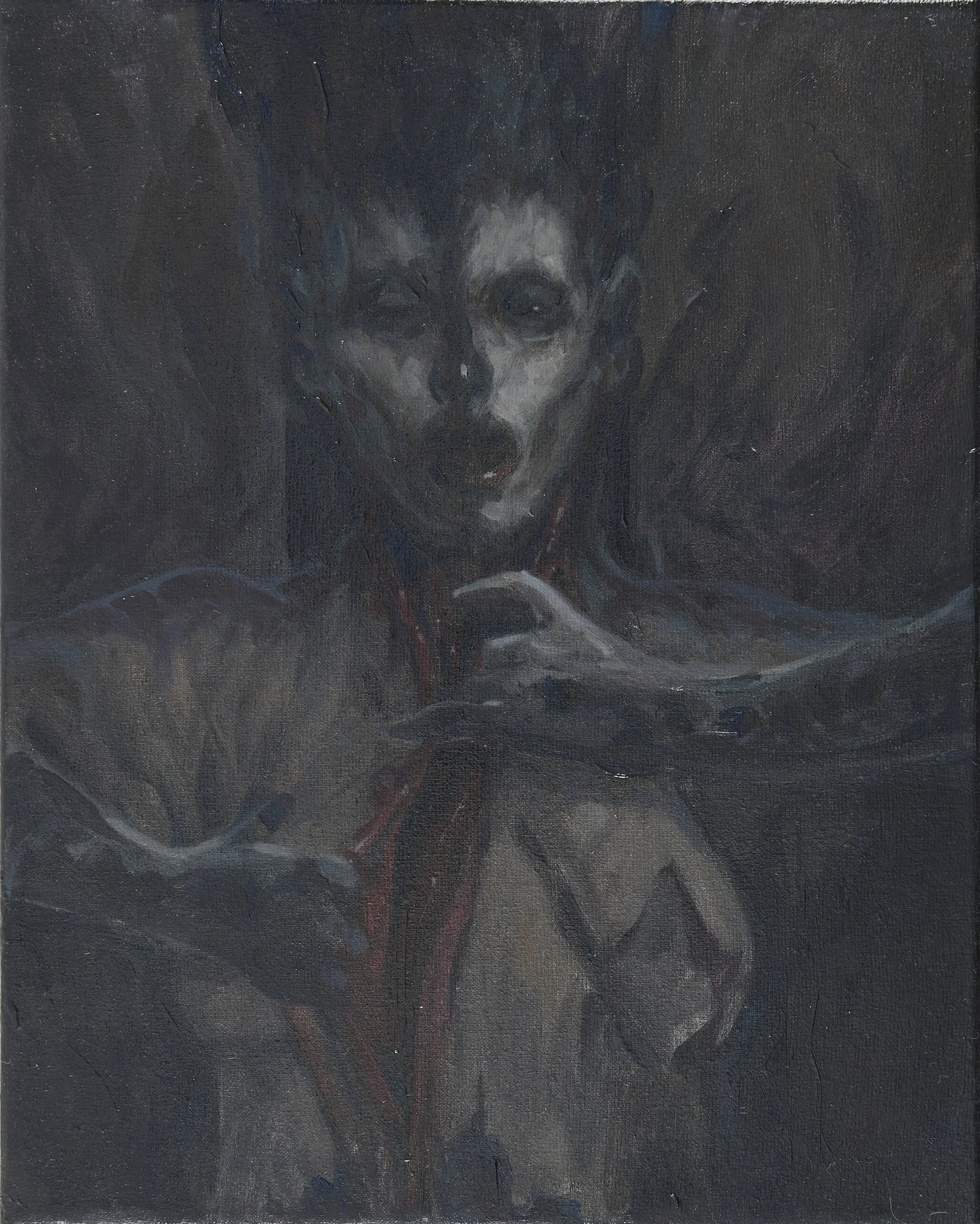 Throat 2026
Oil on canvas 24 x 30 CM