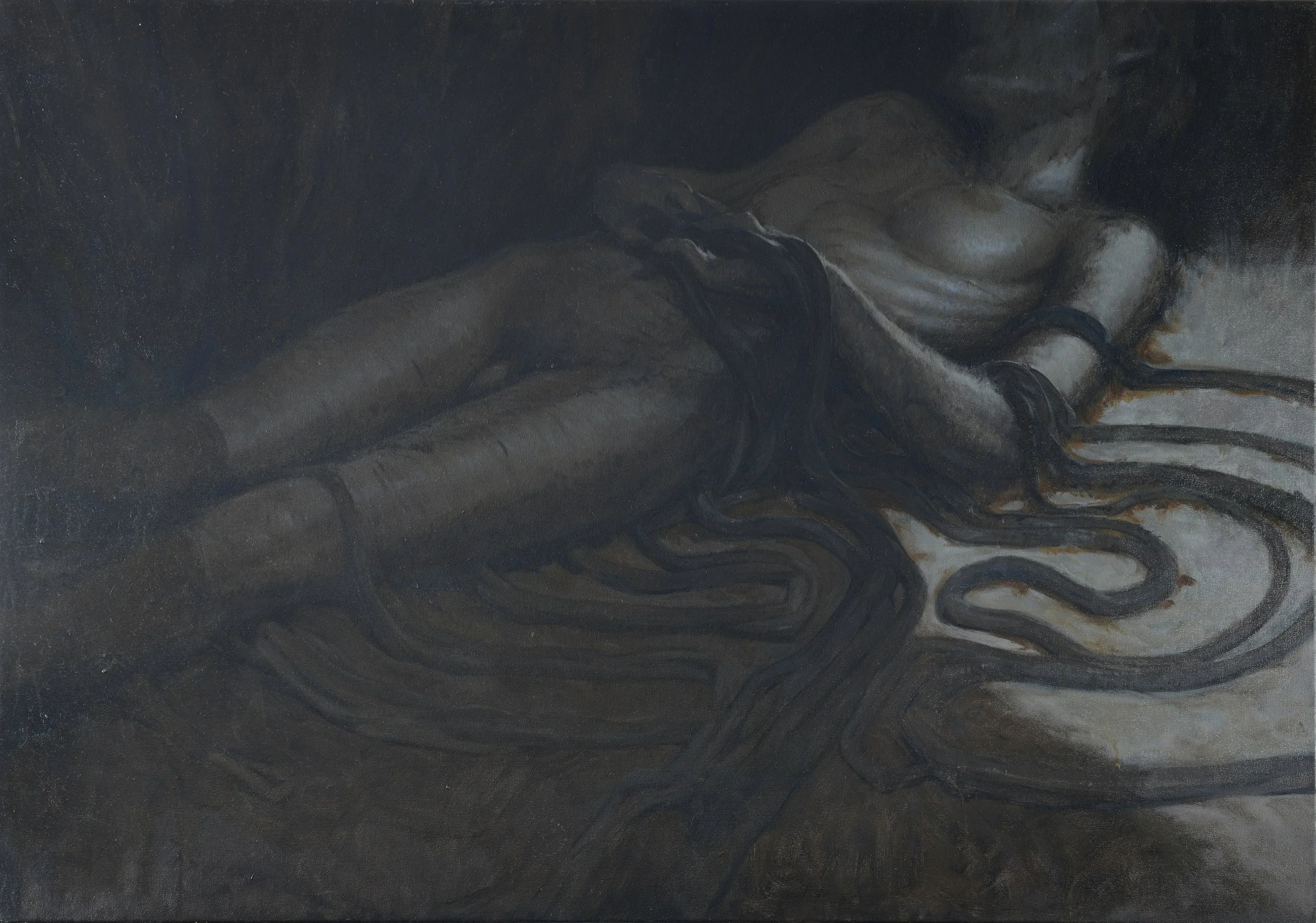 Labyrinth 2026
Oil on canvas 100 x 70 CM