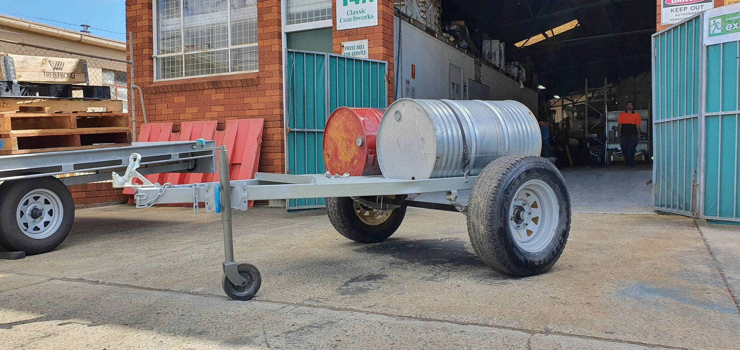 Offroad Bulk Liquid / Pallet Transport Trailer