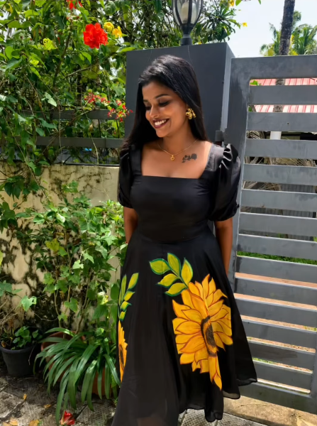 Sunflower Black dress
