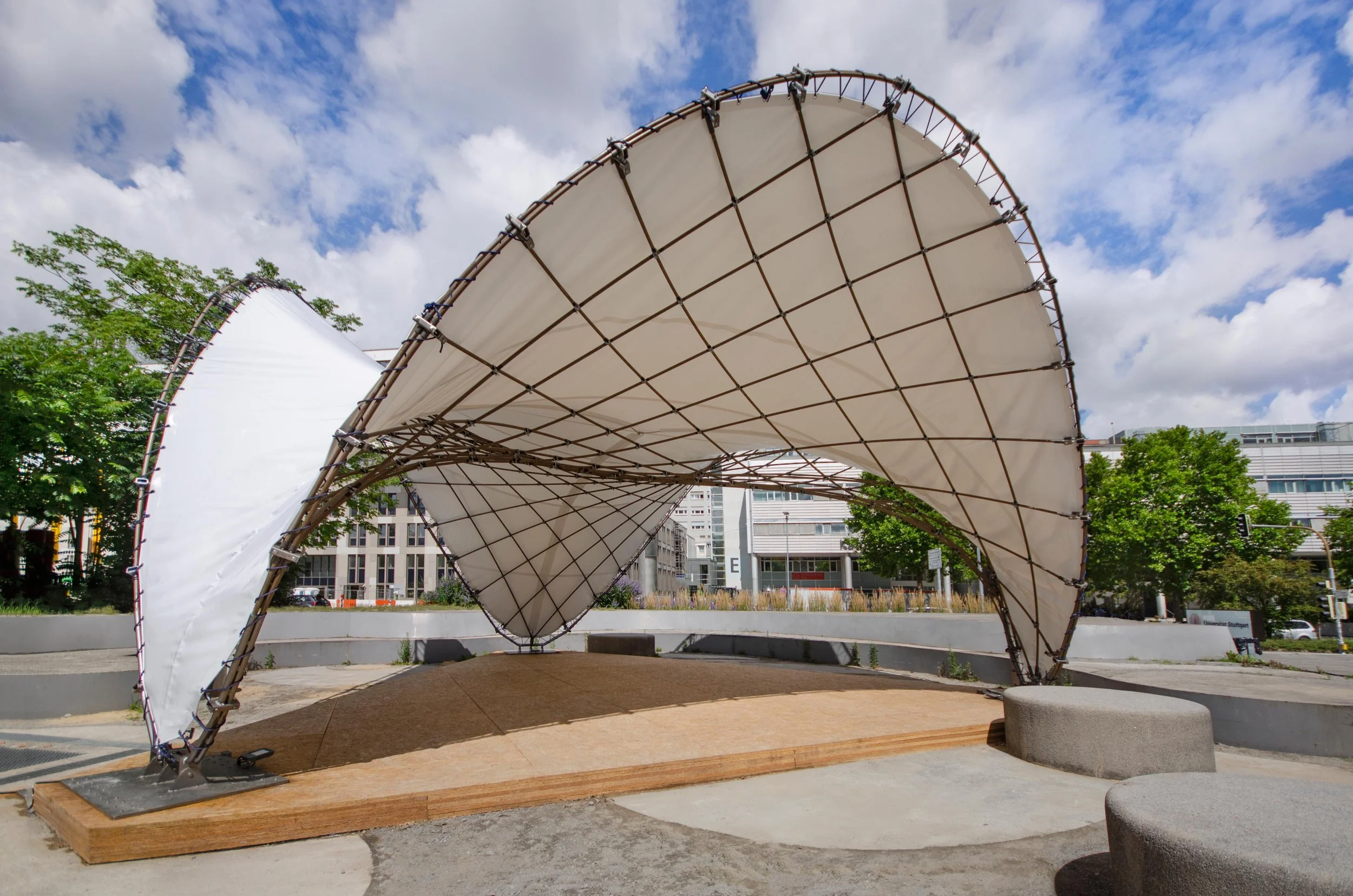 BioMat Pavilion, Germany, 2021