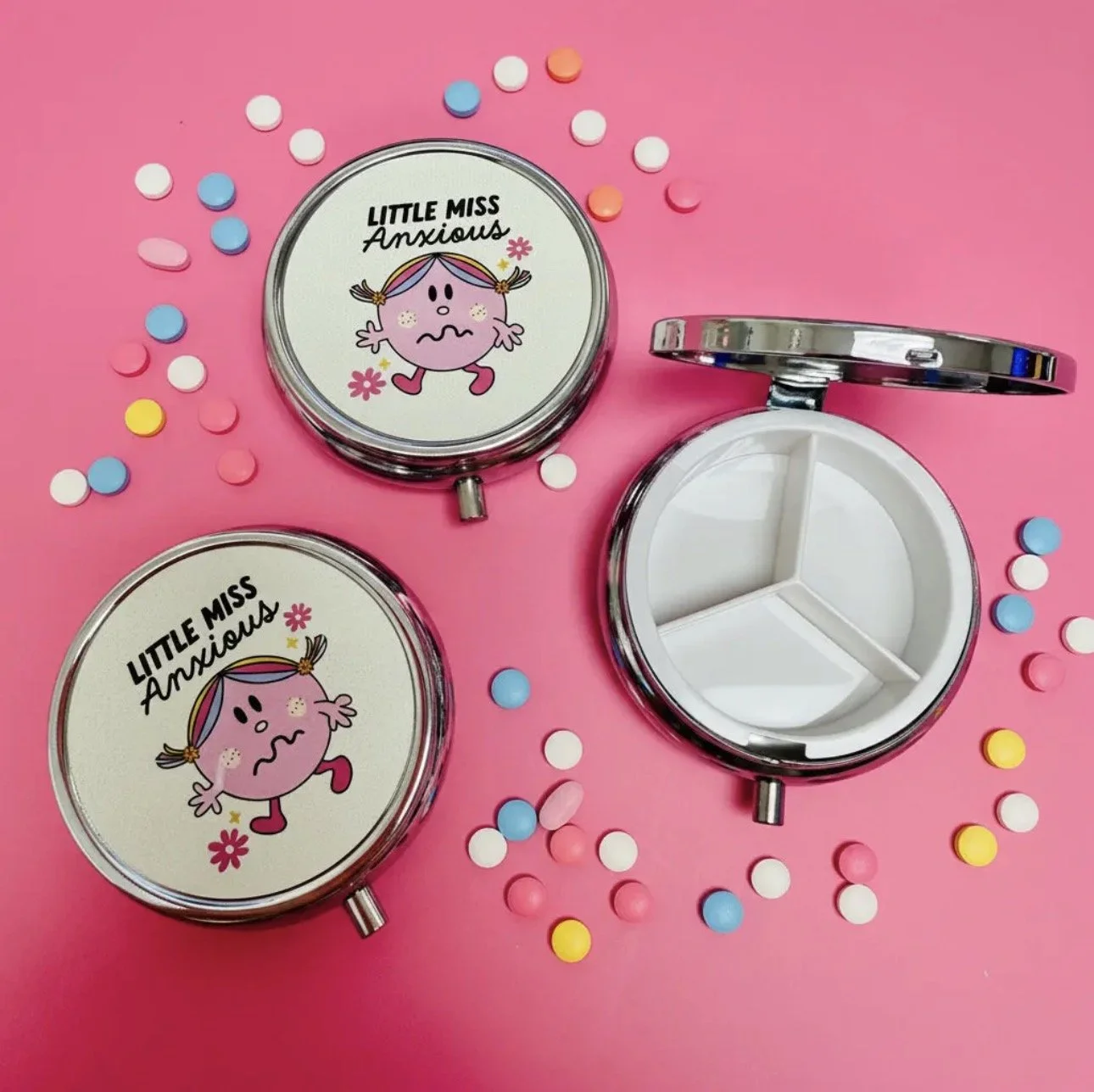 Little Miss Anxious Pill Case