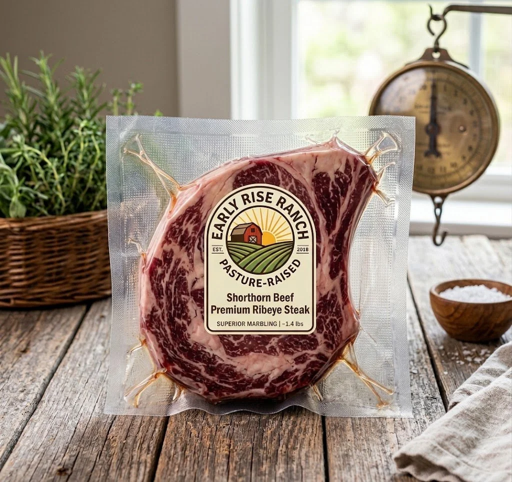 Quarter Beef Share – Premium Farm-Raised Shorthorn