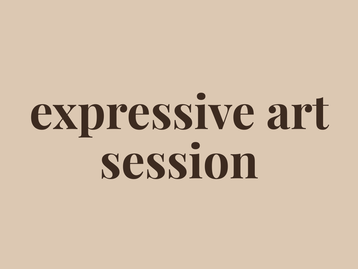 Expressive Art Session- Single Session
