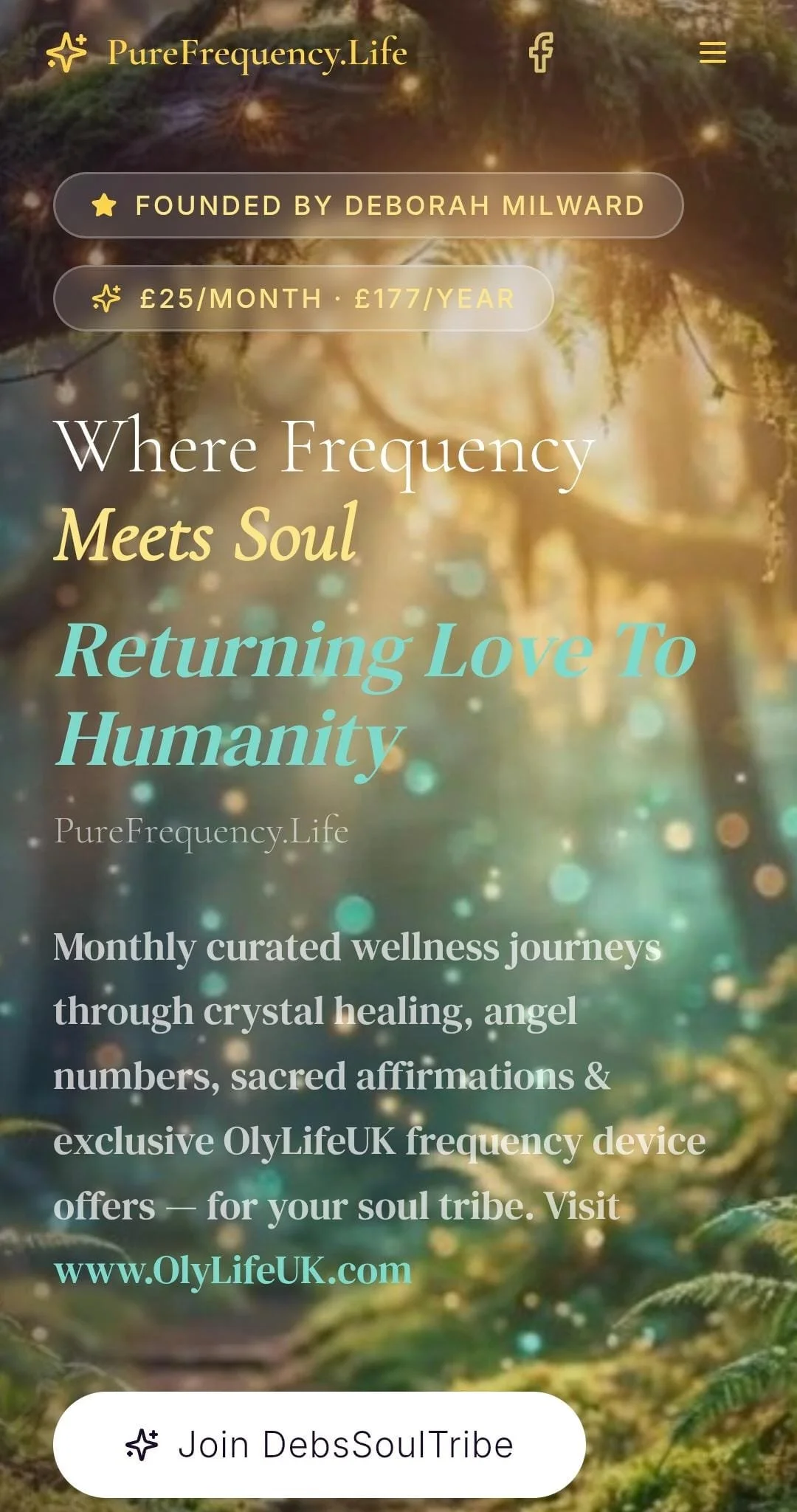 PureFrequency.Life Daily App - 365 Days of Content (£177/year Best Price)