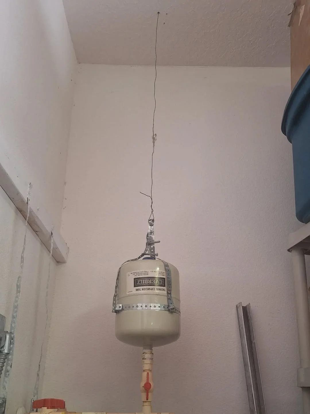 The expansion tank chandelier