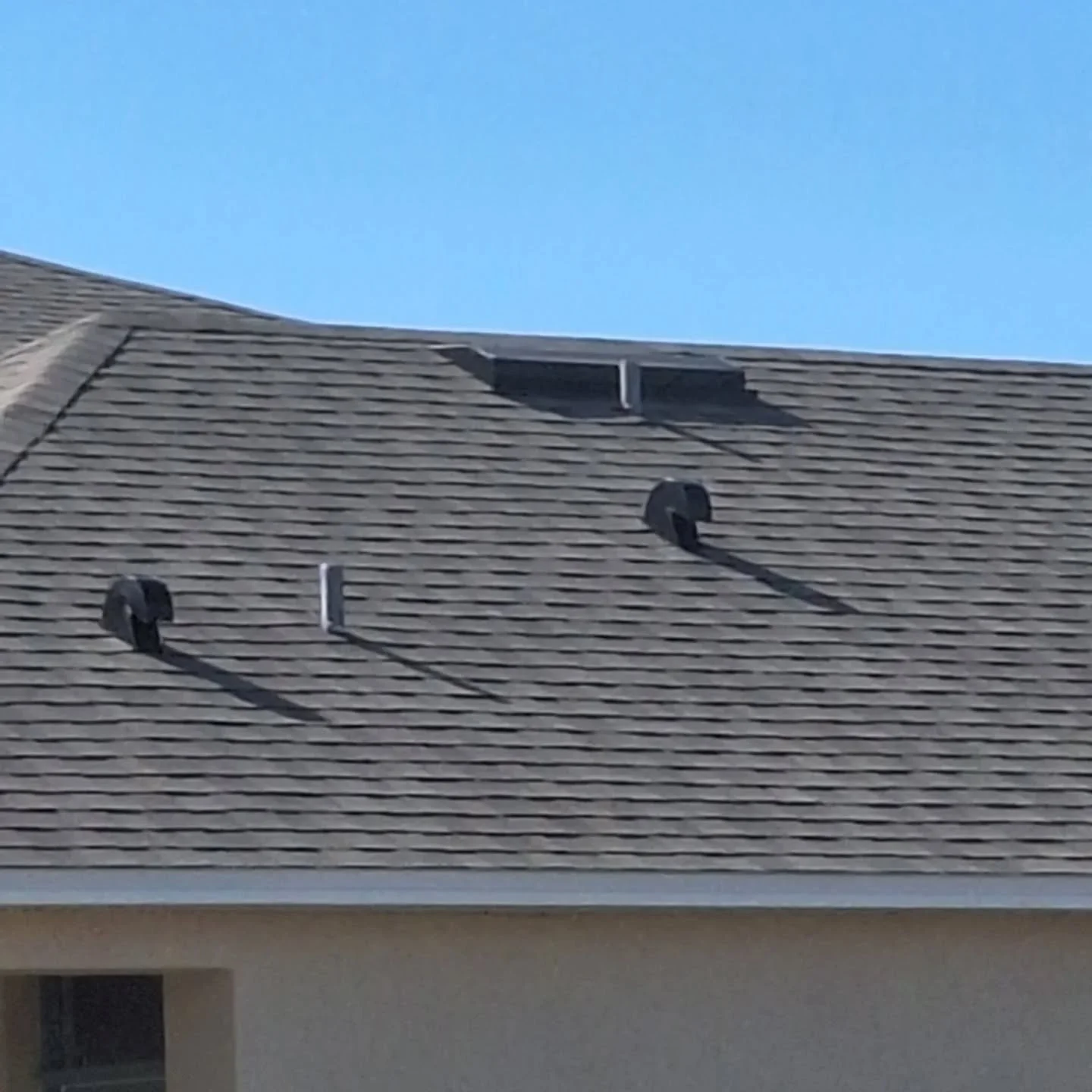 Here folks shows how NOT to run a vent stack through the roof. They might as well have vented it right into the attic! This pipe is what admits sewer gases(dangerous to breathe) to the atmosphere. It makes me sick seeing the plumber violate code, the