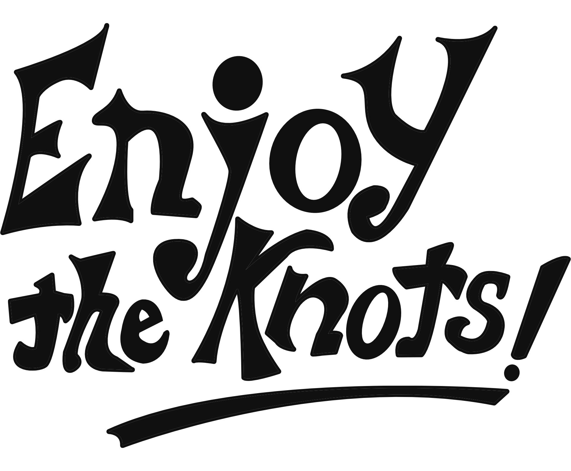 Enjoy the knots logo