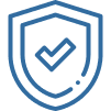 An icon indicating Hampton Roads Water Services provides lifetime warranties for their products and services