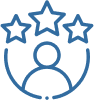 An satisfied customer icon proving Hampton Roads Water Services is the best water testing company in Virginia.