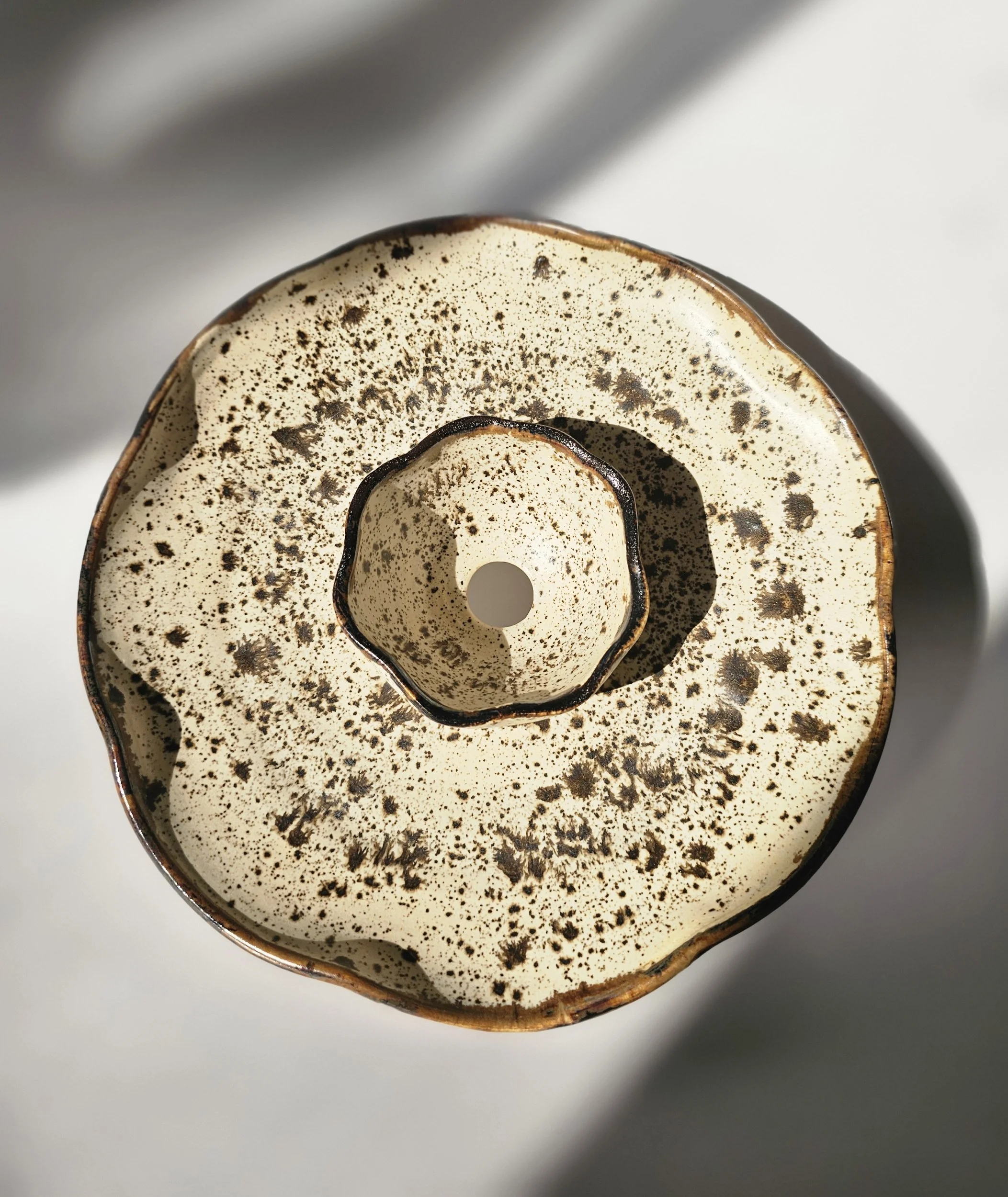 Speckled Snack Plate