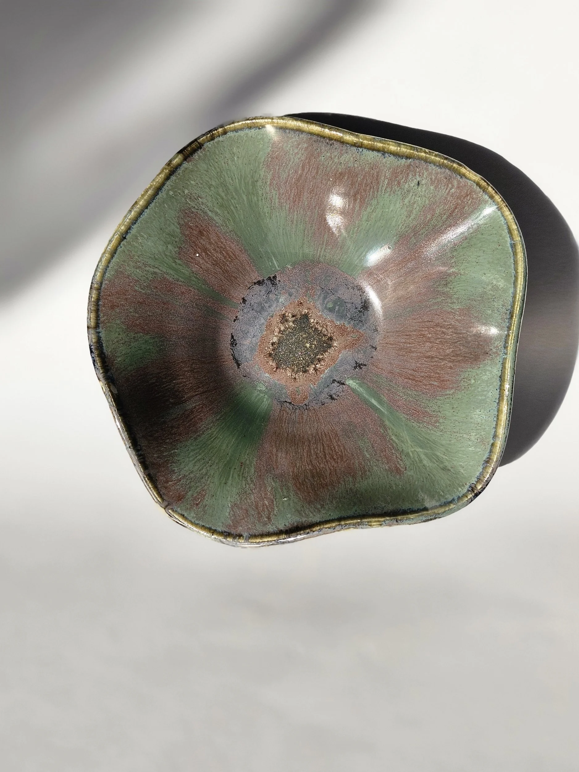 Wavy Multicolored Dish