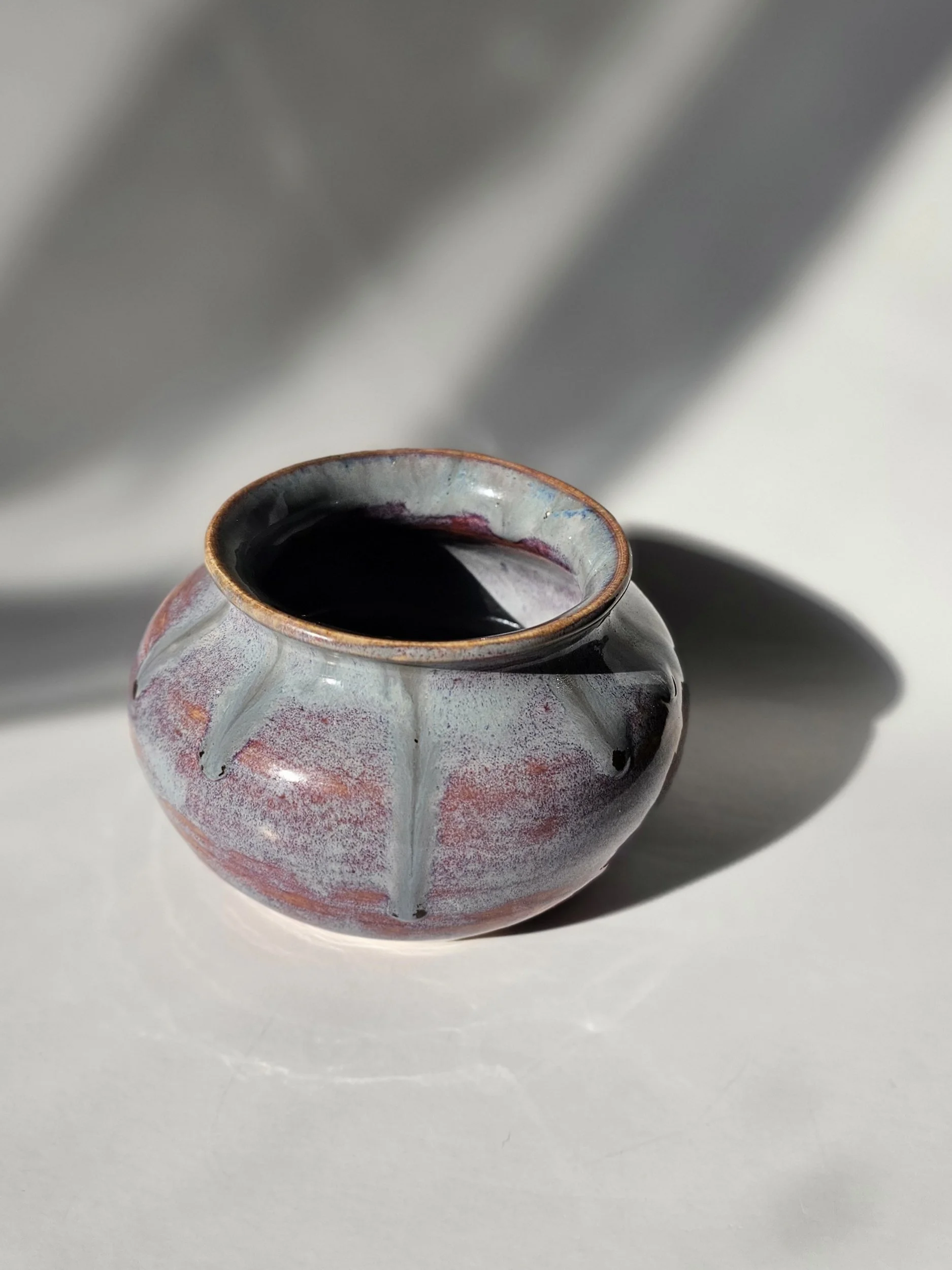Small Pink & Purple Vase