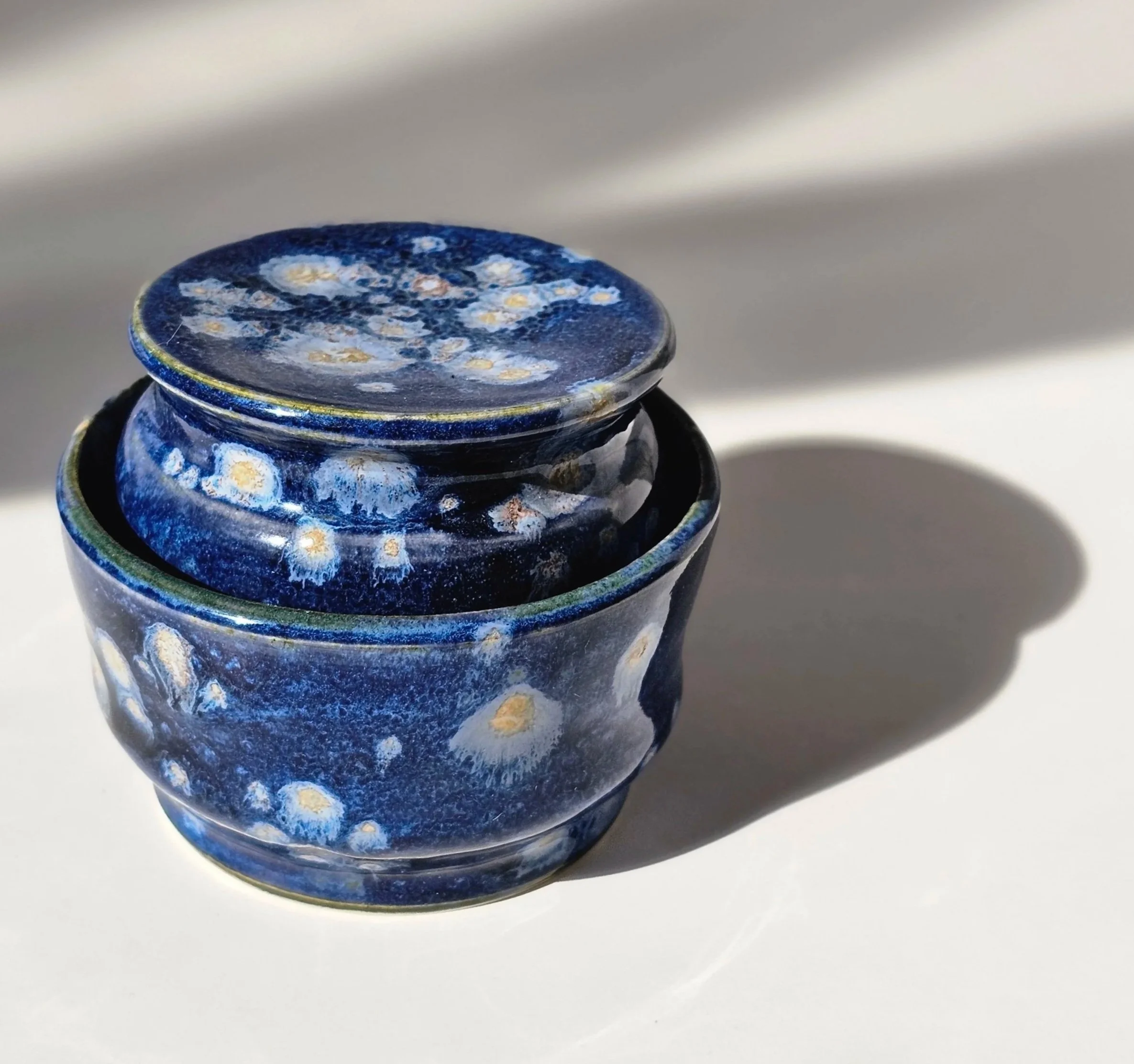 Dark Blue Butter Bell