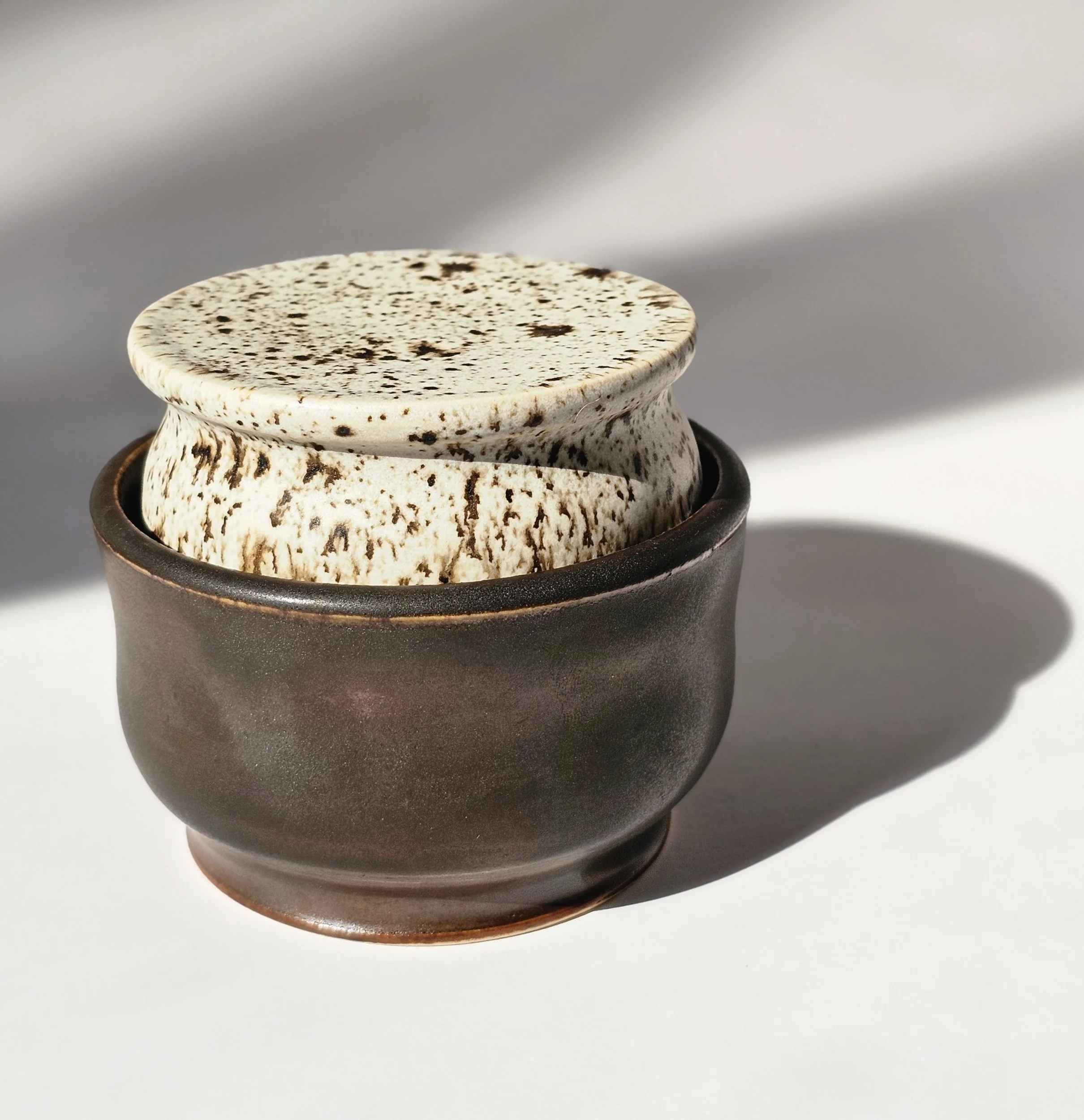 White & Brown Butter Bell