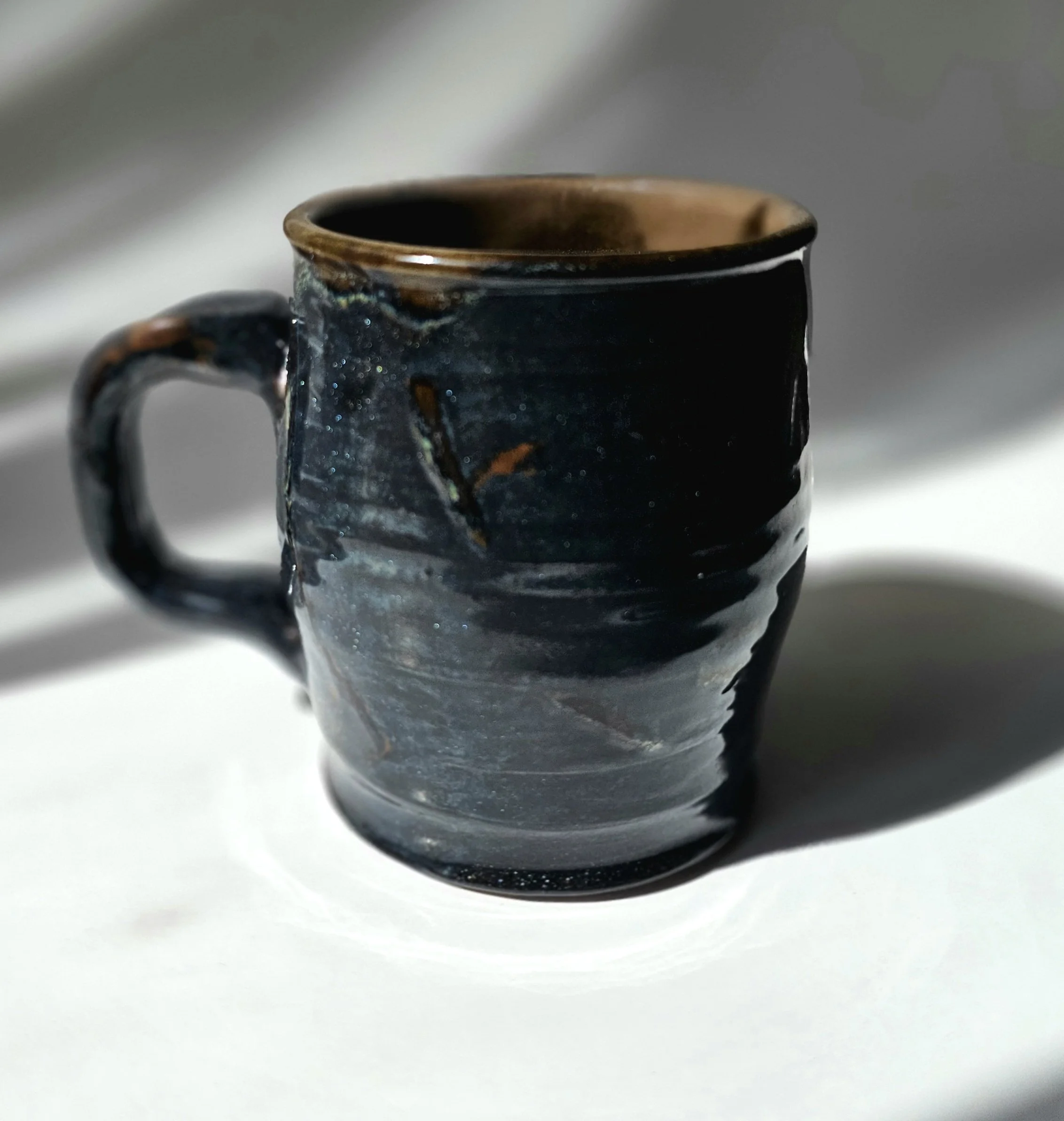 Sparkling Black Mug
