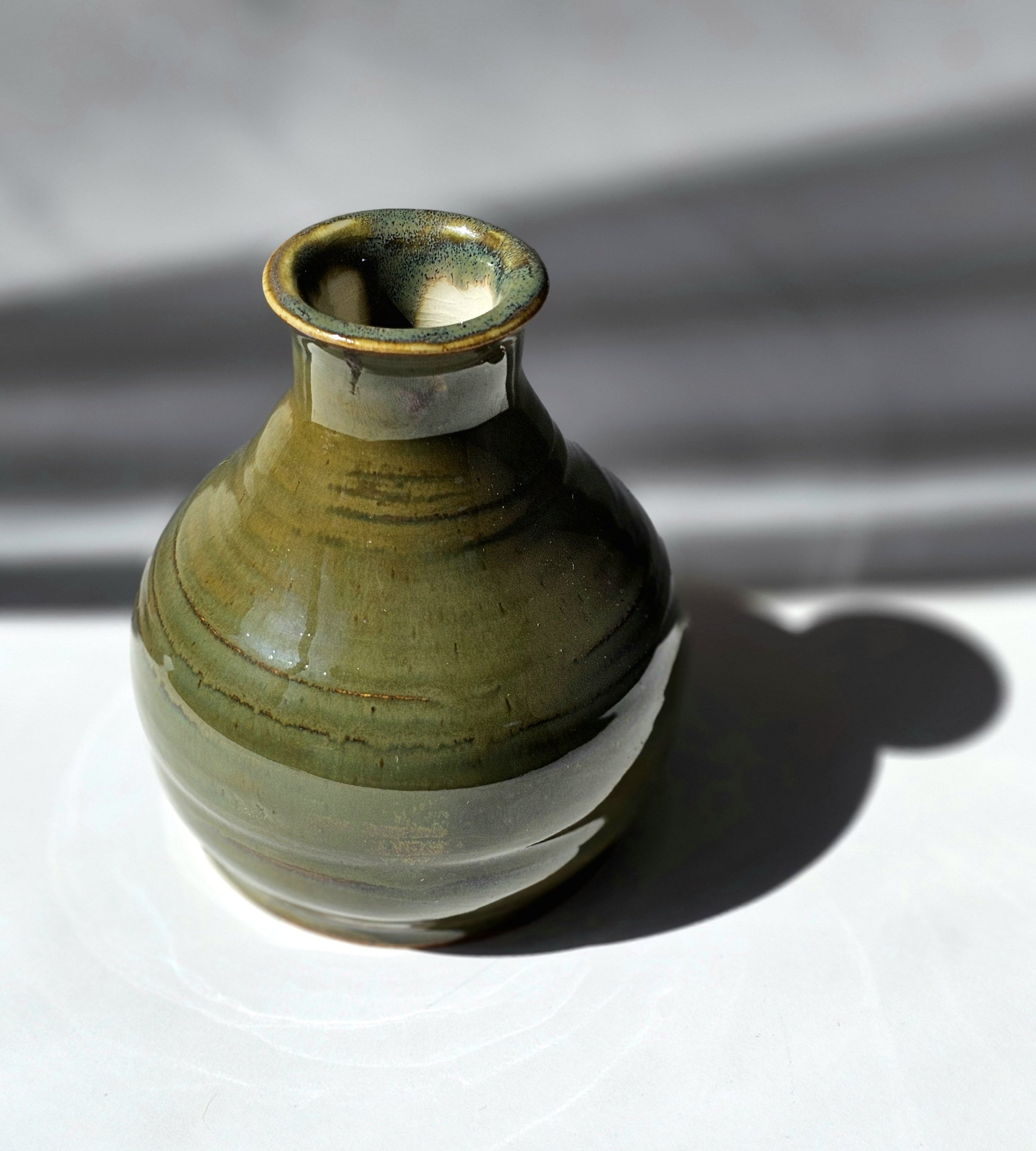 Green Bud Vase