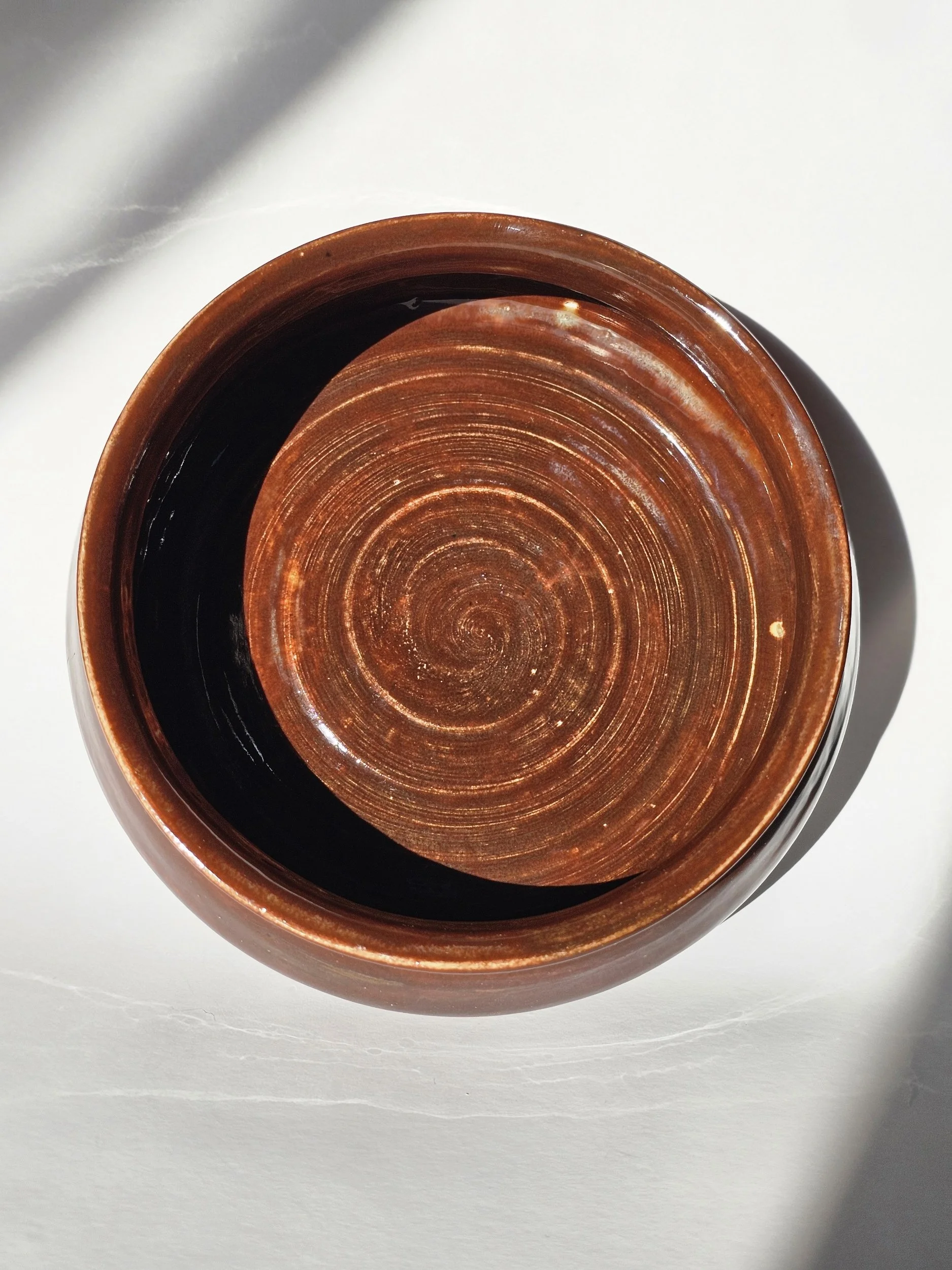 Rustic Brown Bowl