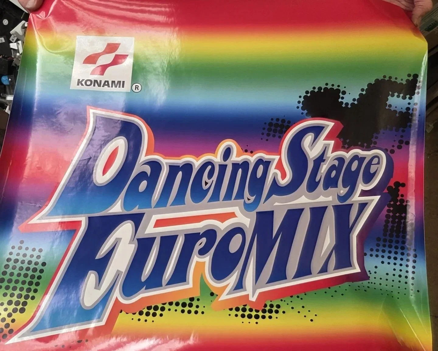 Konami Dance Stage Top Flash perspex