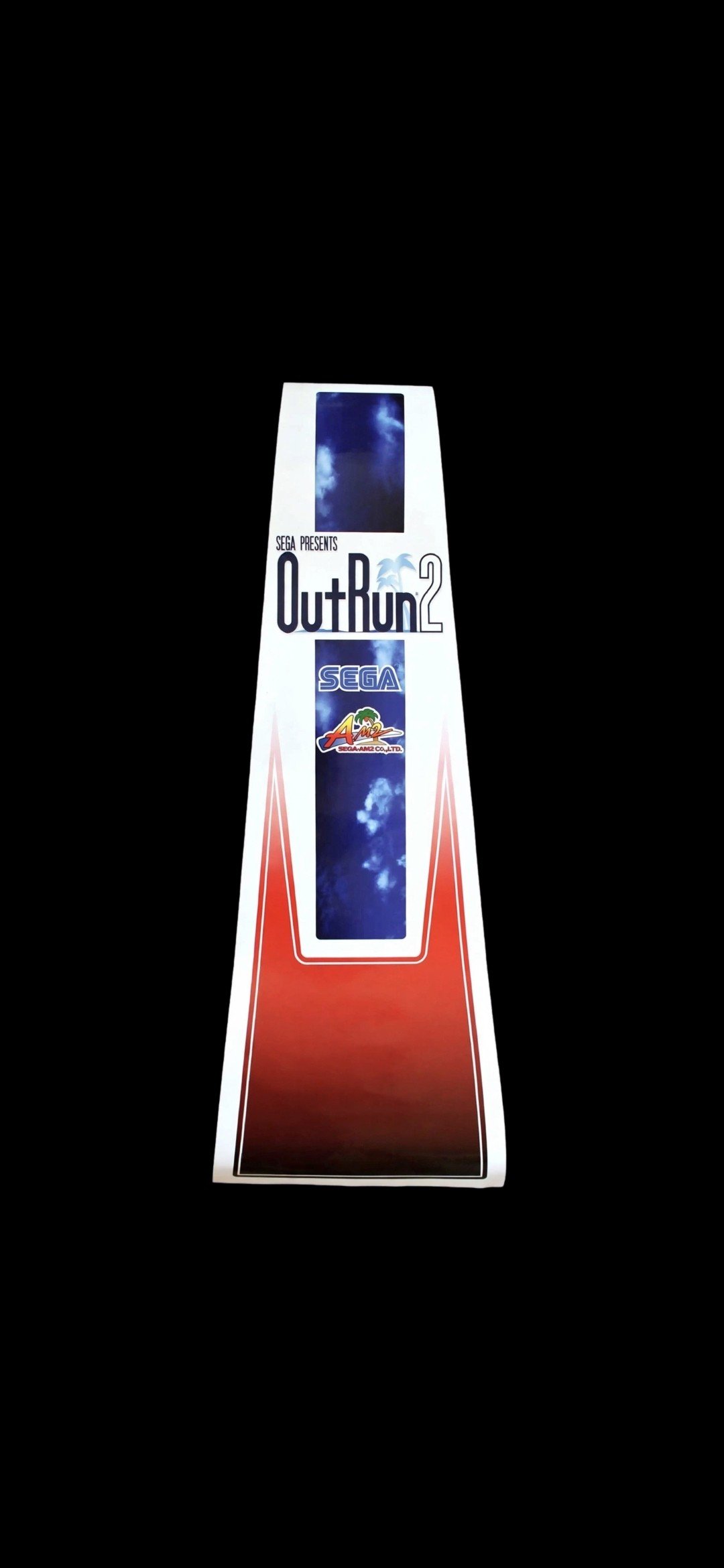 Outrun 2 Seat Back Decal
