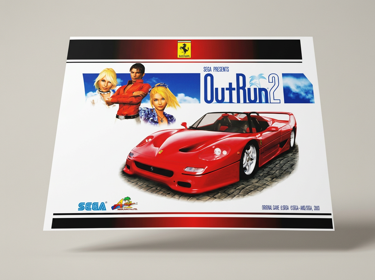 Outrun 2 Side Cheek Decal