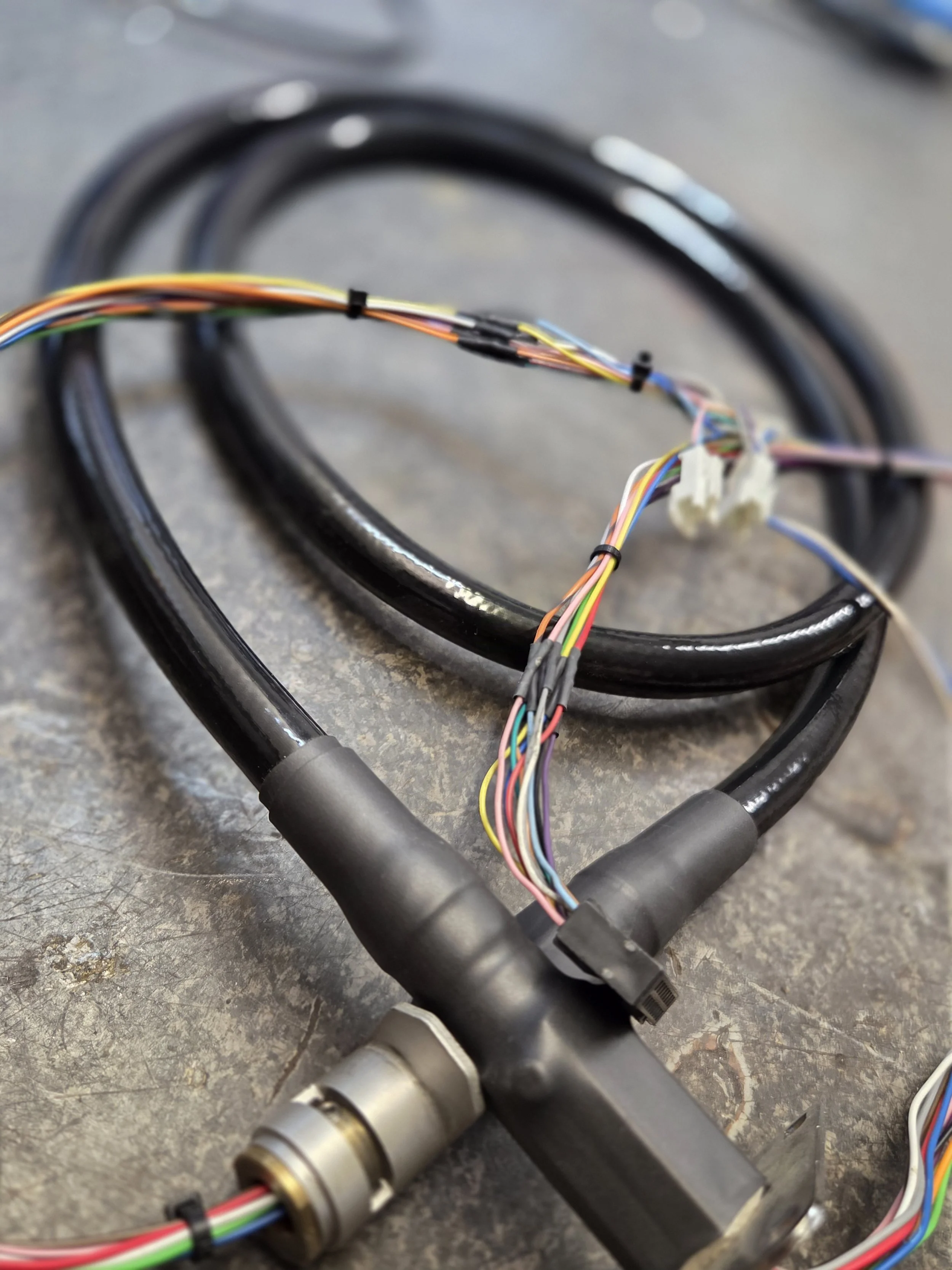 Gun cable refurbishment