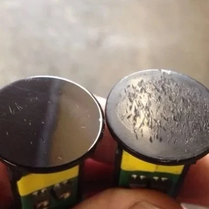 Time Crisis 4 Gun Sensor Lens polishing