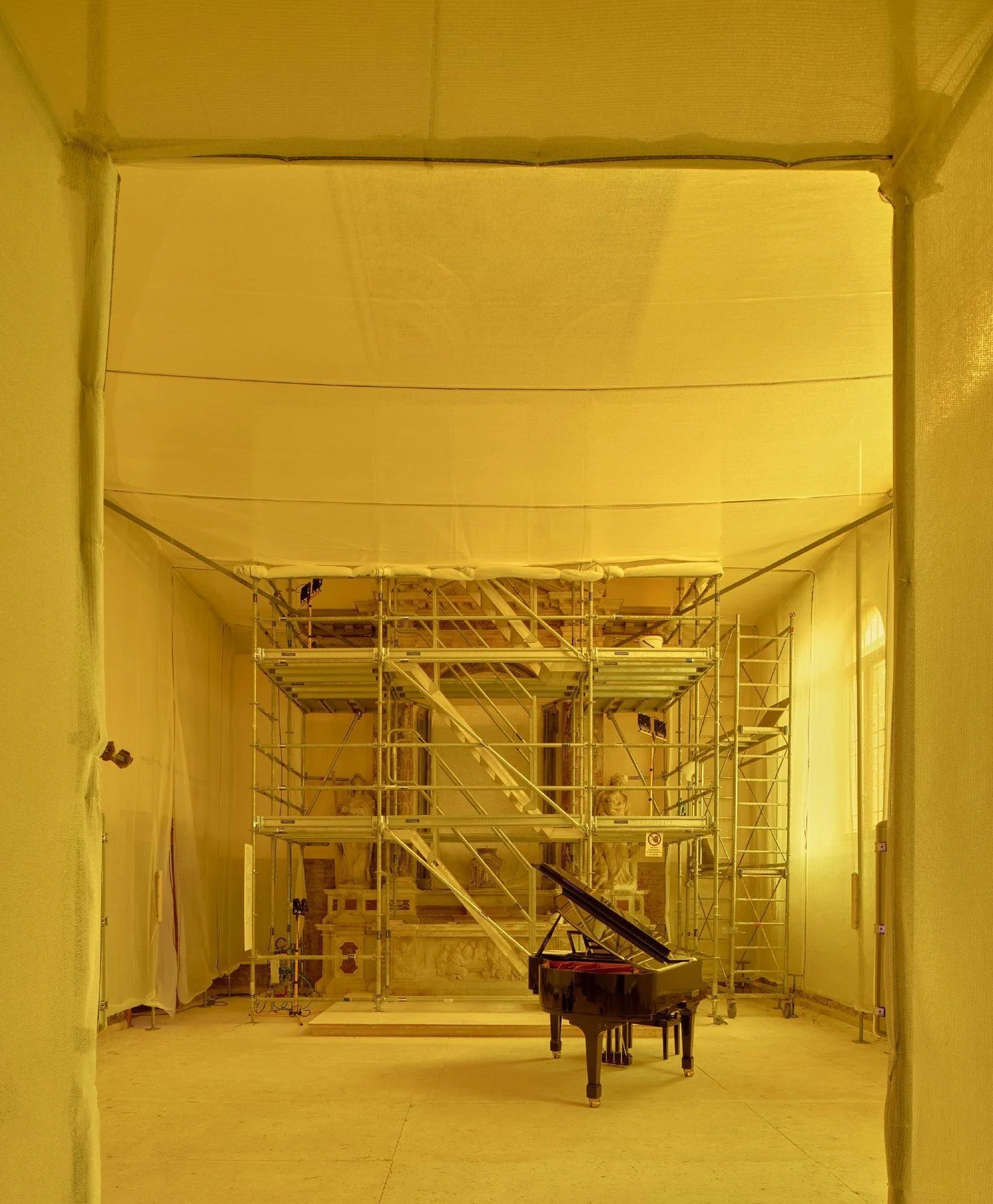 Holy See Pavilion &mdash; "The Ear is the Eye of the Soul"
Complesso di Santa Maria Ausiliatrice, Castello &mdash; free entry, no Biennale ticket required &mdash; open through November 22

While the Cannaregio venue immerses visitors in sou