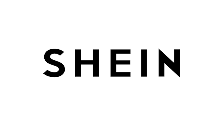 Black text 'SHEIN' on a white background