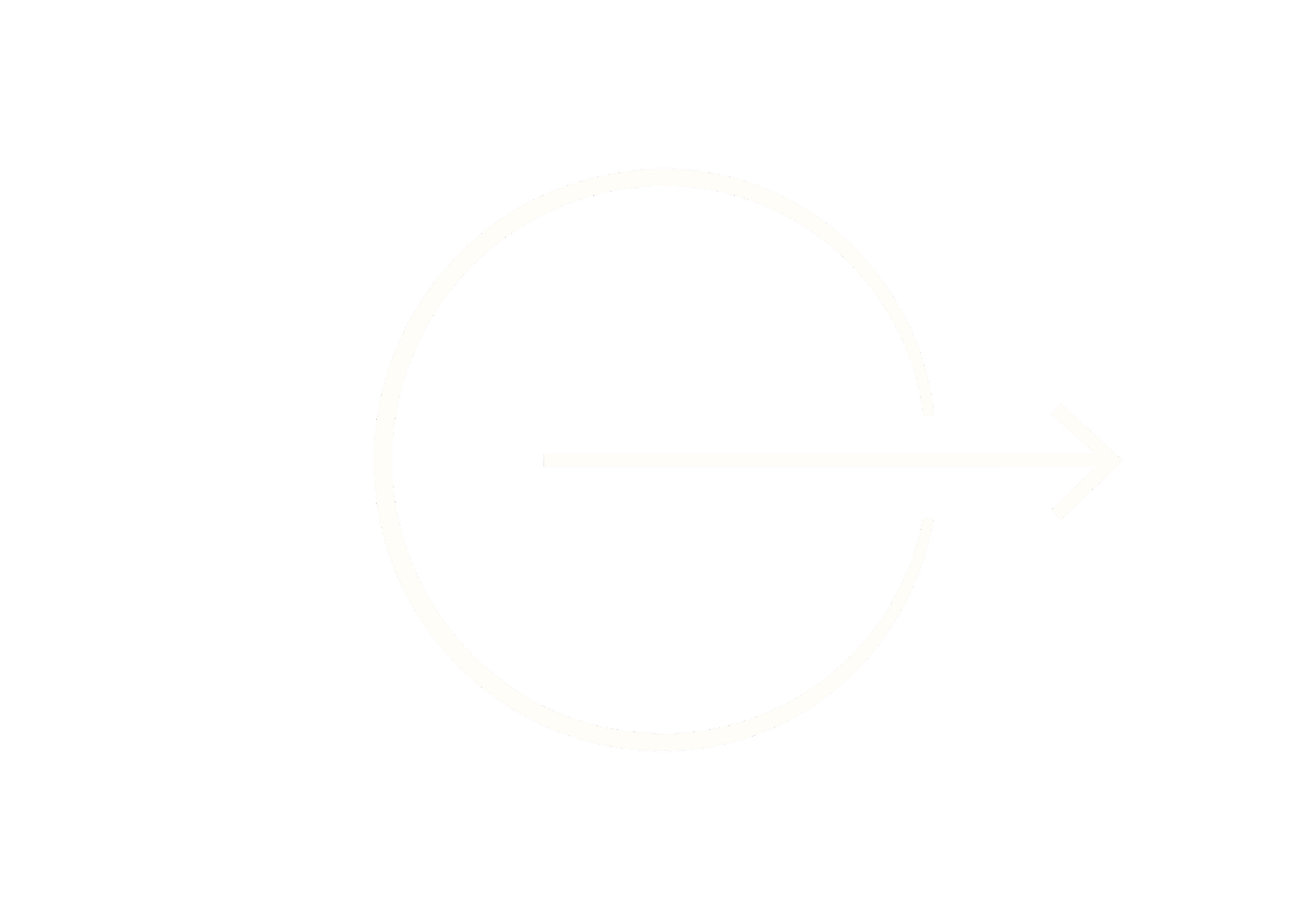 A minimalist black background with a white circle and an arrow pointing to the right, combined with horizontal and curved lines in a modern, abstract design.