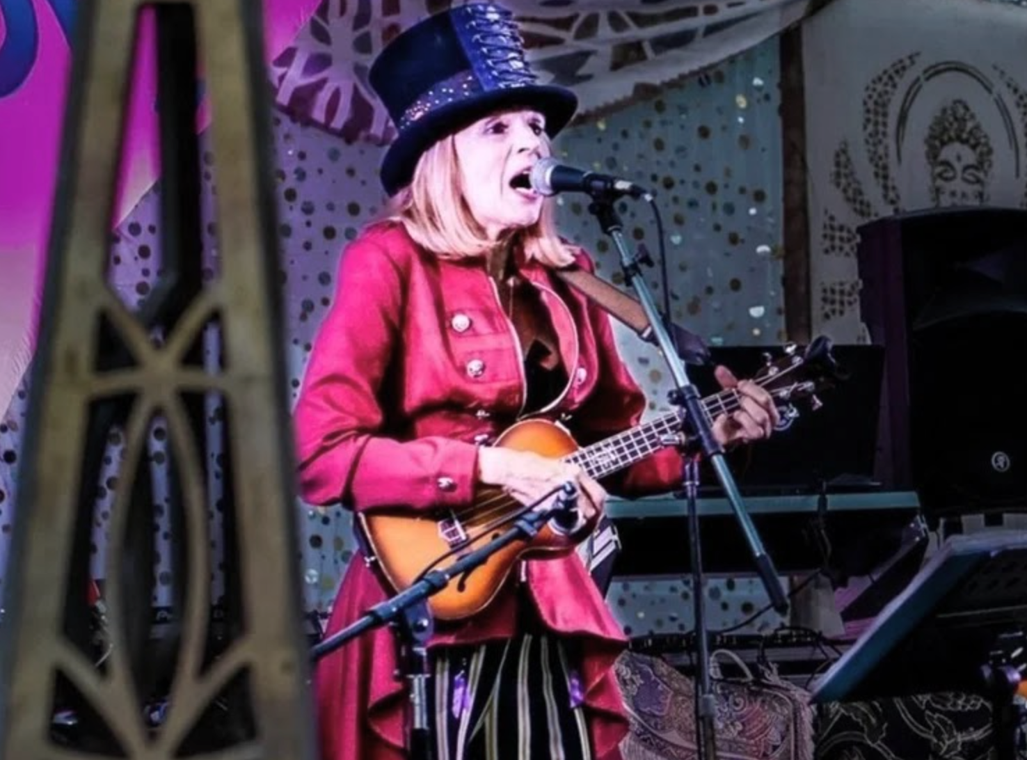 Portrait of Belinda Blair, Band Leader.